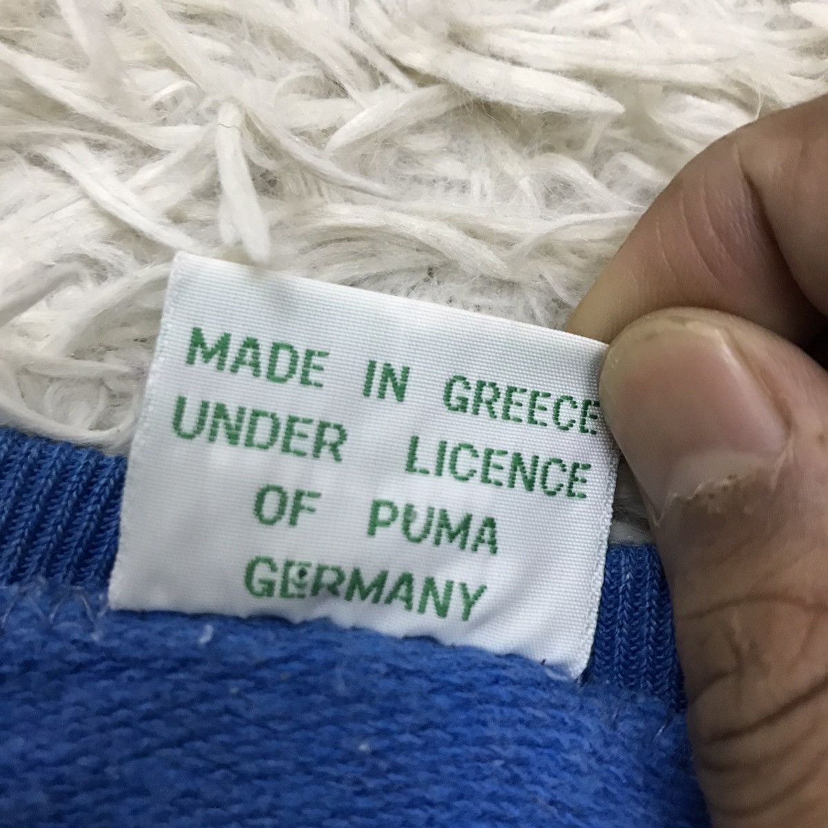 Puma Vintage Puma Made in greece biglogo sweatshirt Size US L / EU 52-54 / 3 - 10 Thumbnail