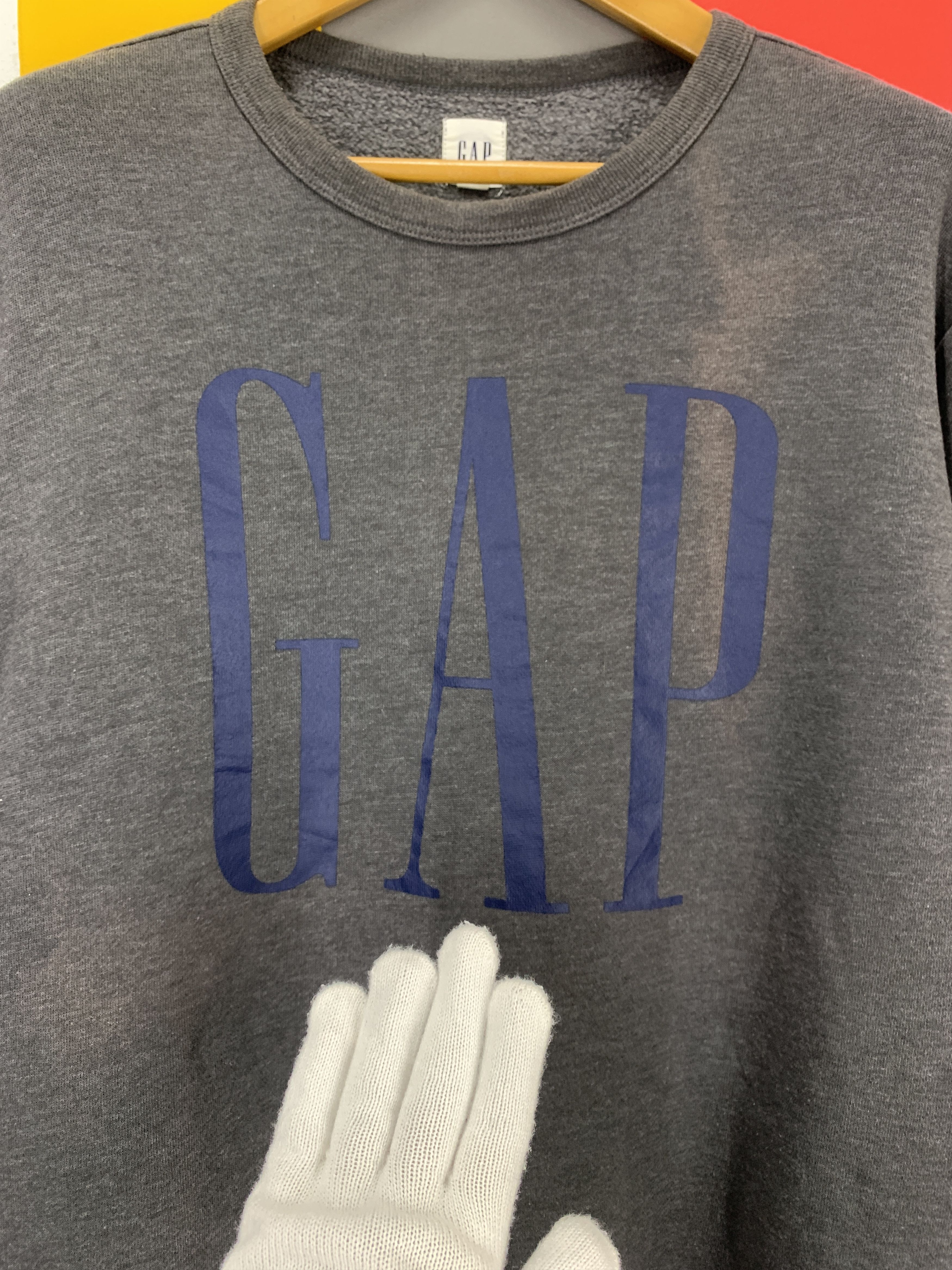 Gap GAP Big Logo Sweatshirt #2251/23 Size US L / EU 52-54 / 3 - 2 Thumbnail