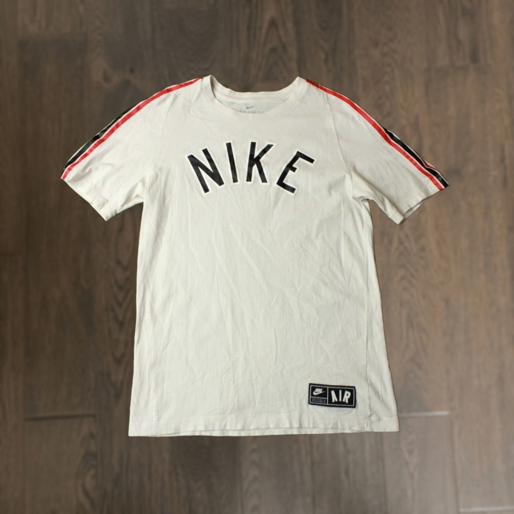 Nike NIKE AIR ORIGINAL MEN Casual Shirt T-SHIRT TEE Jersey SIZE S Small Red Black White Nike Tee Graphic Print Short Sleeve Men's Shirt Size US S / EU 44-46 / 1 - 1 Thumbnail