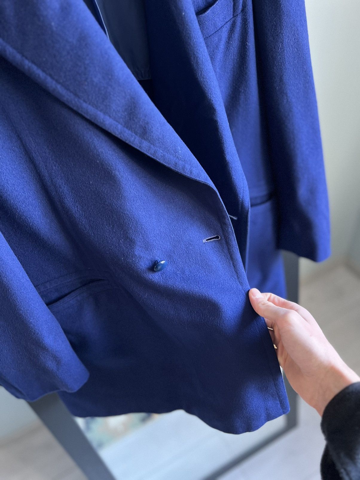 Jil Sander Vintage Jil Sander Cashmere Blazer Size 40R - 4 Thumbnail