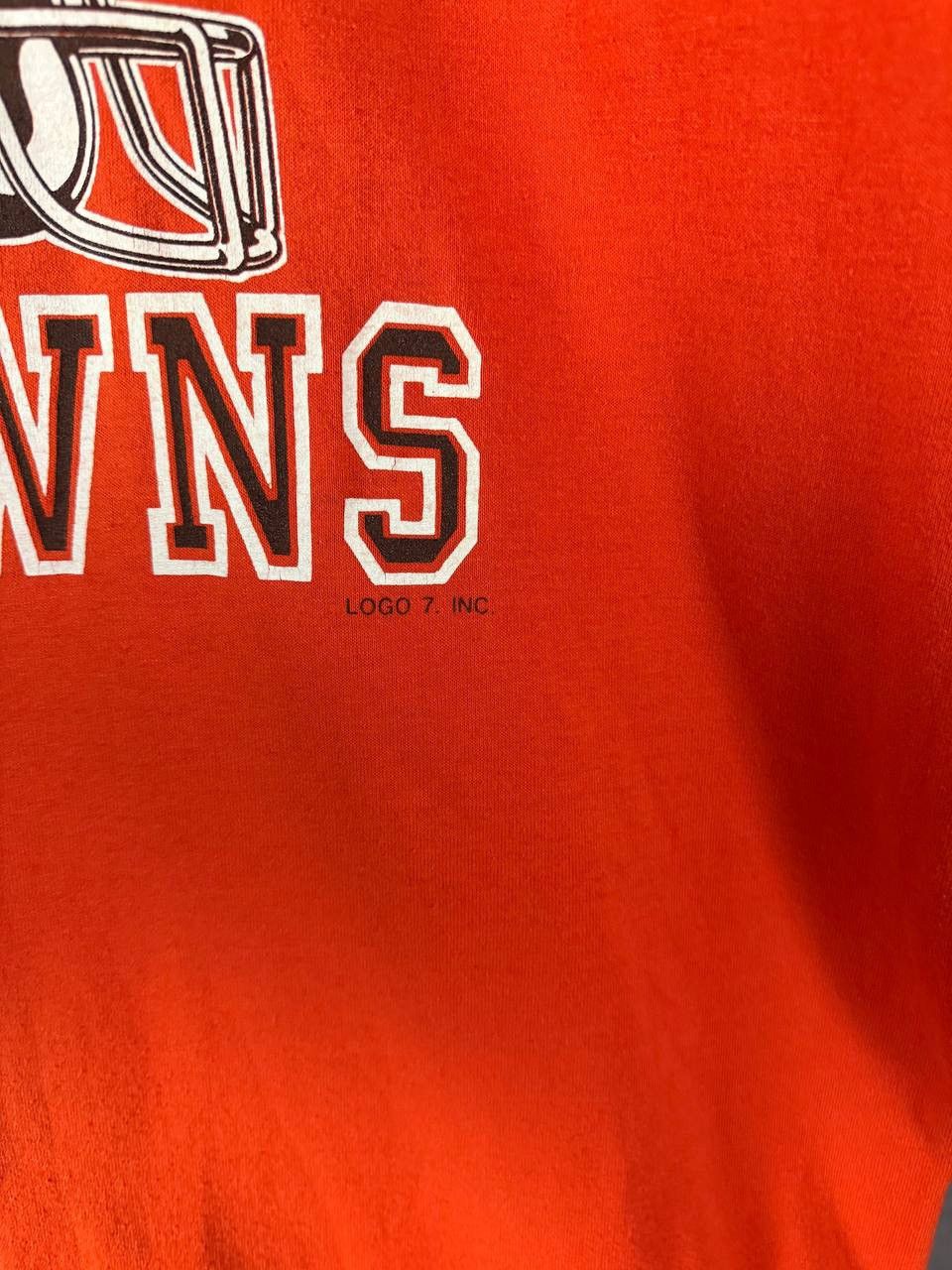 Logo 7 Cleveland Browns NFL vintage made in USA tee Size US L / EU 52-54 / 3 - 5 Thumbnail