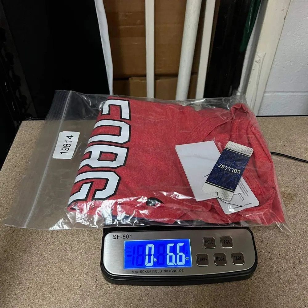 Nike Nike Shirt Men Red Georgia Bulldogs NCAA Crew Neck New L Size US L / EU 52-54 / 3 - 8 Thumbnail