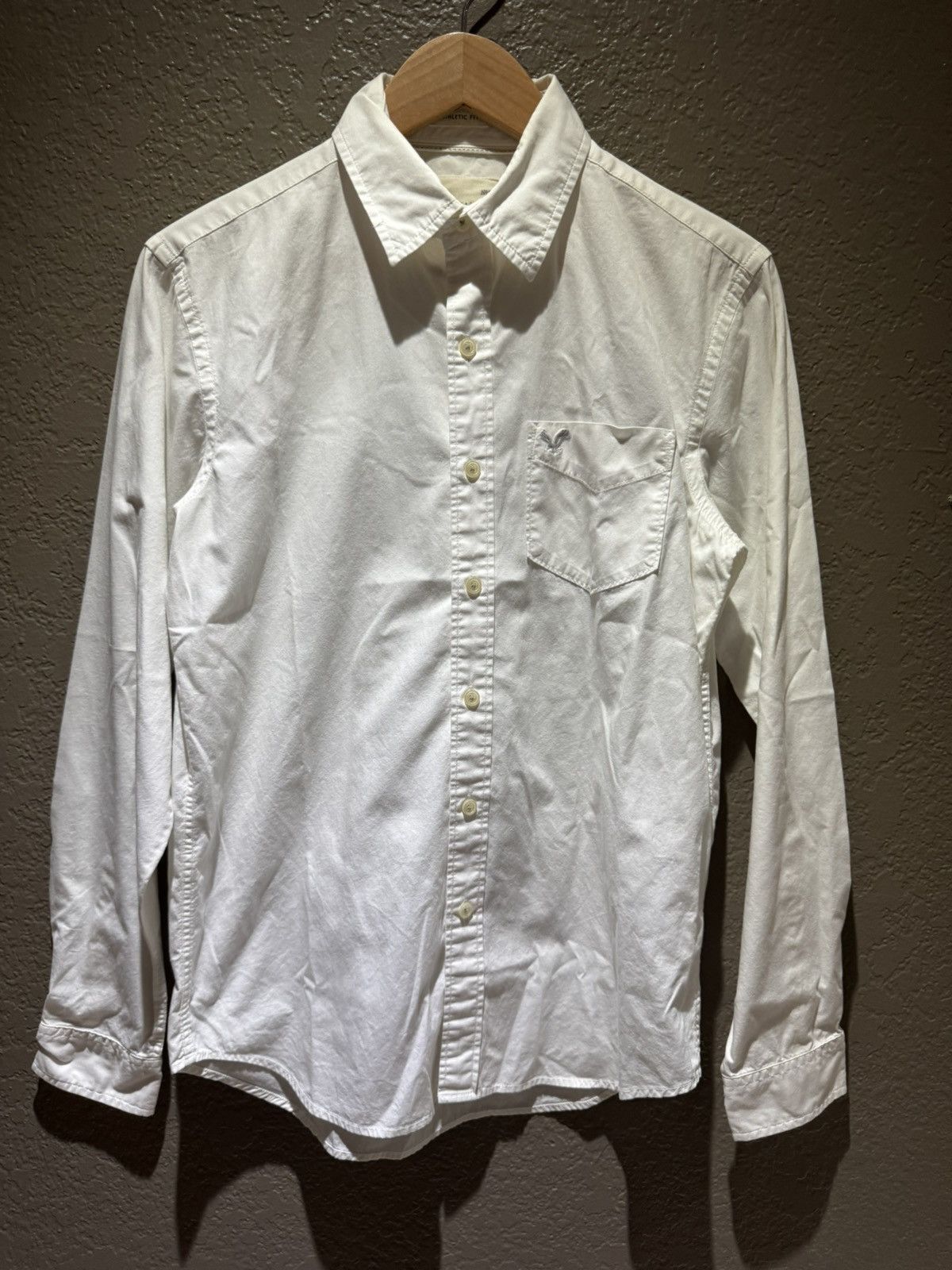 American Eagle Outfitters Vintage American Eagle Button Up White XS Collared Shirt Size US XS / EU 42 / 0 - 1 Thumbnail
