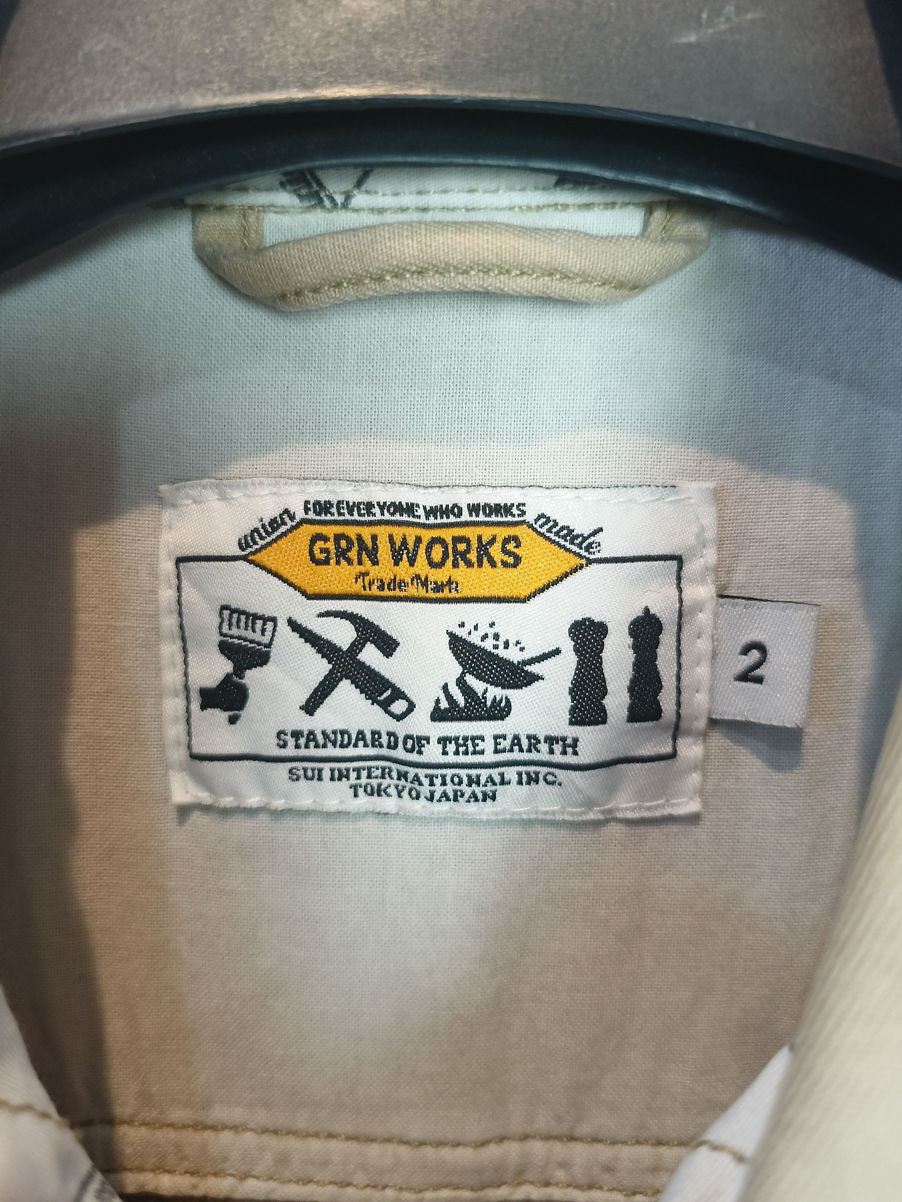 GRN × Japanese Brand Grn works trademark Tokyo jpn Size US M / EU 48-50 / 2 - 6 Thumbnail