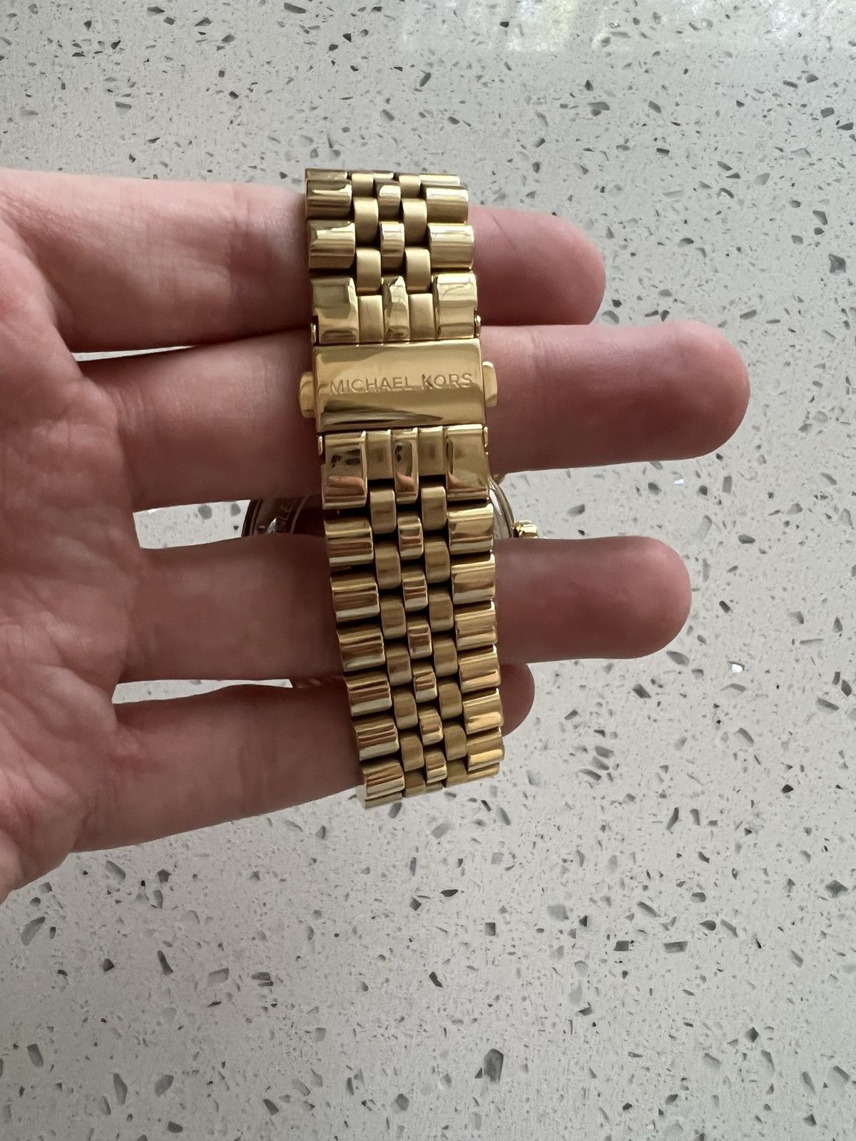 Michael Kors Lexington Gold-Tone Watch Size ONE SIZE - 4 Thumbnail