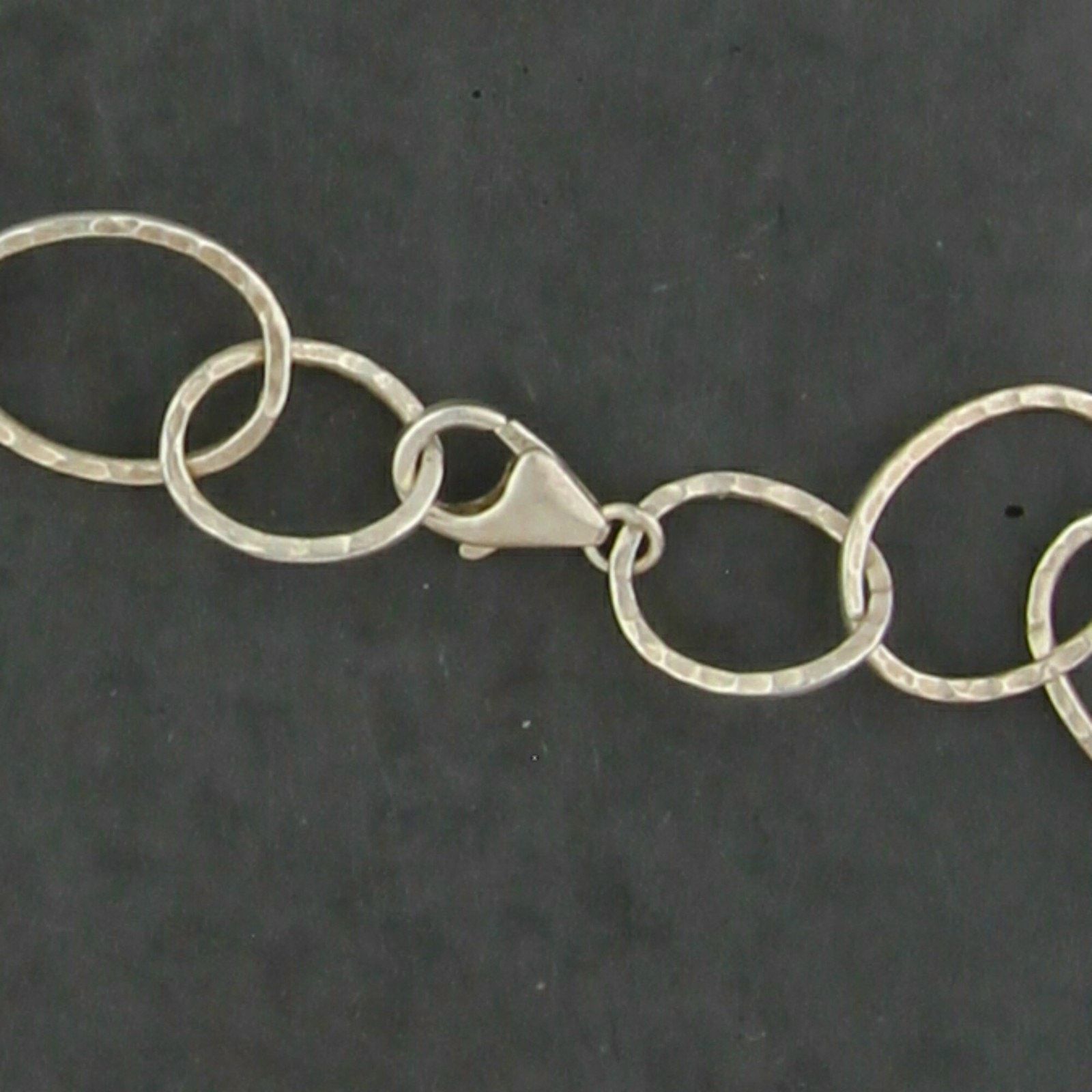 Sterling Silver silpada sterling silver hammered link chain necklace 23.5in Size ONE SIZE - 3 Thumbnail