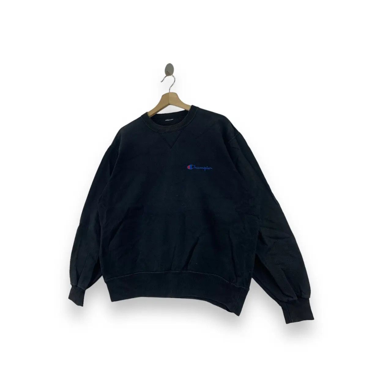 Champion Vintage 90’ CHAMPION Script Embroidered Logo Size XXL / US 16-18 / IT 52-54 - 3 Thumbnail
