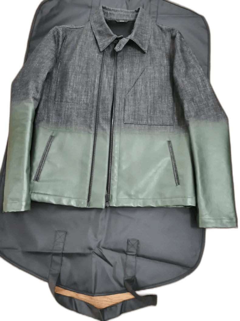 Fendi Fendi Colorblock Leather Jacket Size US L / EU 52-54 / 3 - 1 Thumbnail