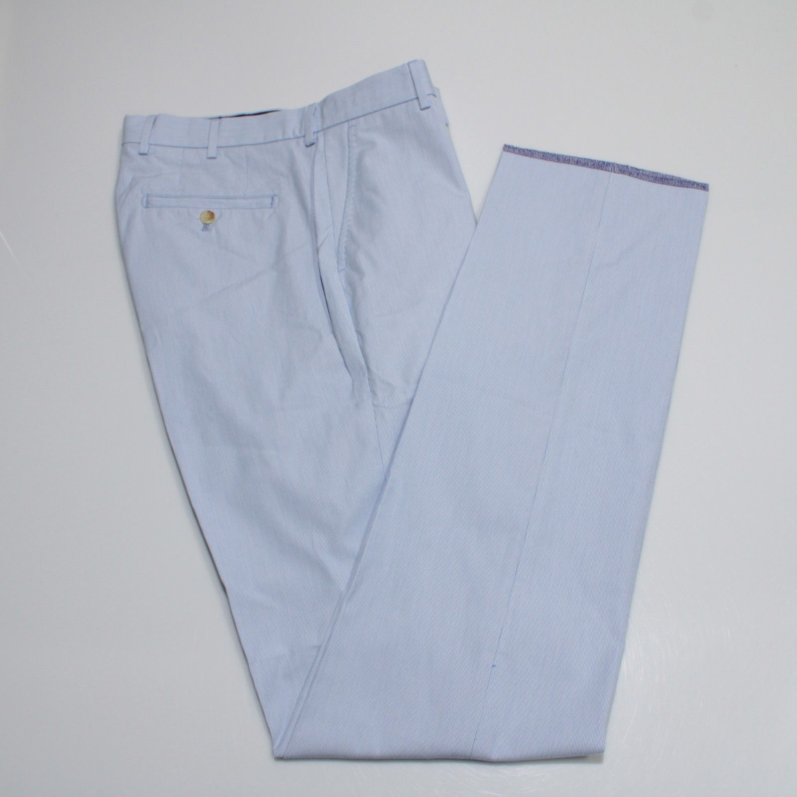 Other Henry Sage New with tags Chino Size 34 US In Blue Size US 34 / EU 50 - 2 Thumbnail