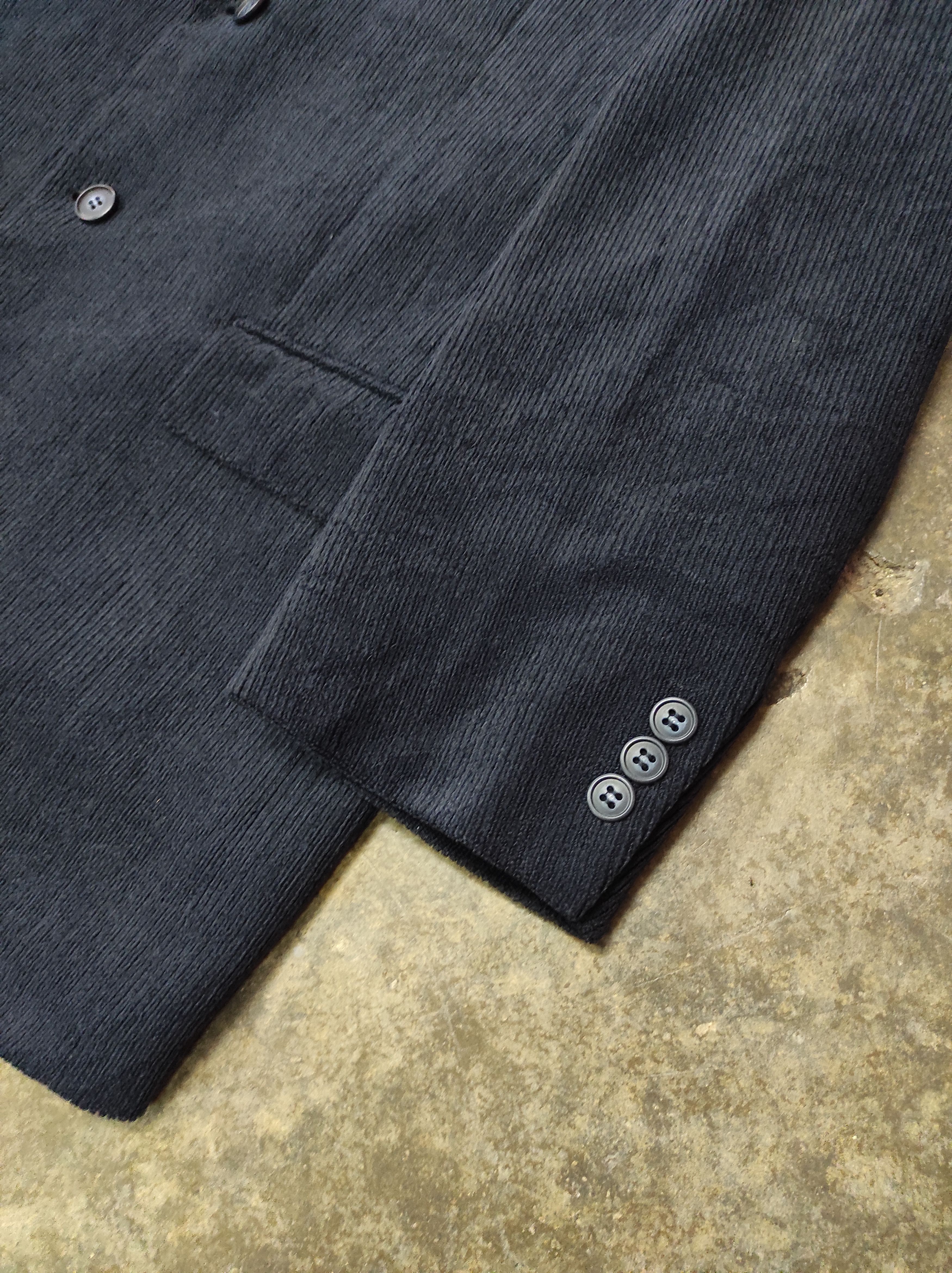 Designer × Japanese Brand ORUGANOMAC PLEATED BLAZER JACKET Size 46R - 4 Thumbnail