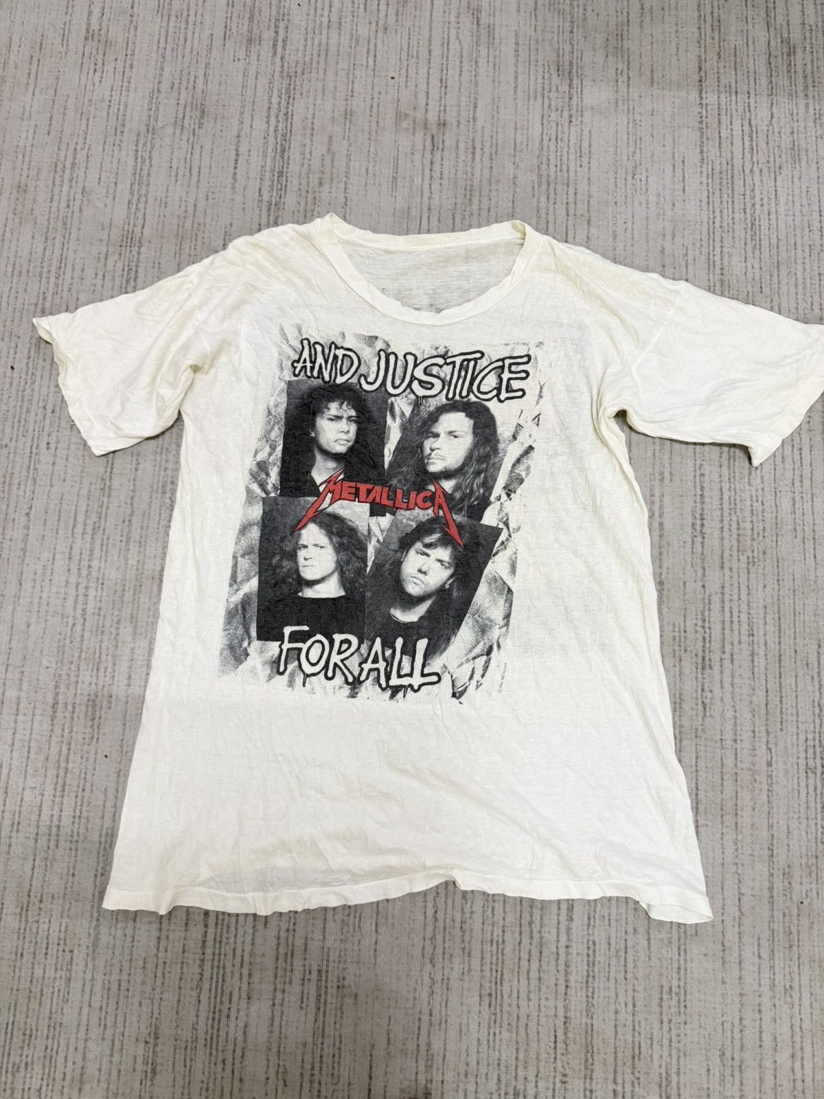 Metallica Vintage 1988 metallica tshirt over print Size US L / EU 52-54 / 3 - 1 Thumbnail