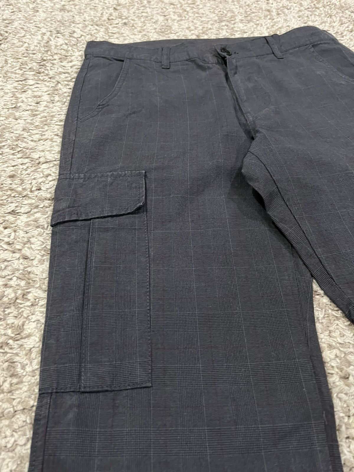 Japanese Brand TAKEO KIKUCHI TARTAN CARGO Size US 31 - 4 Thumbnail