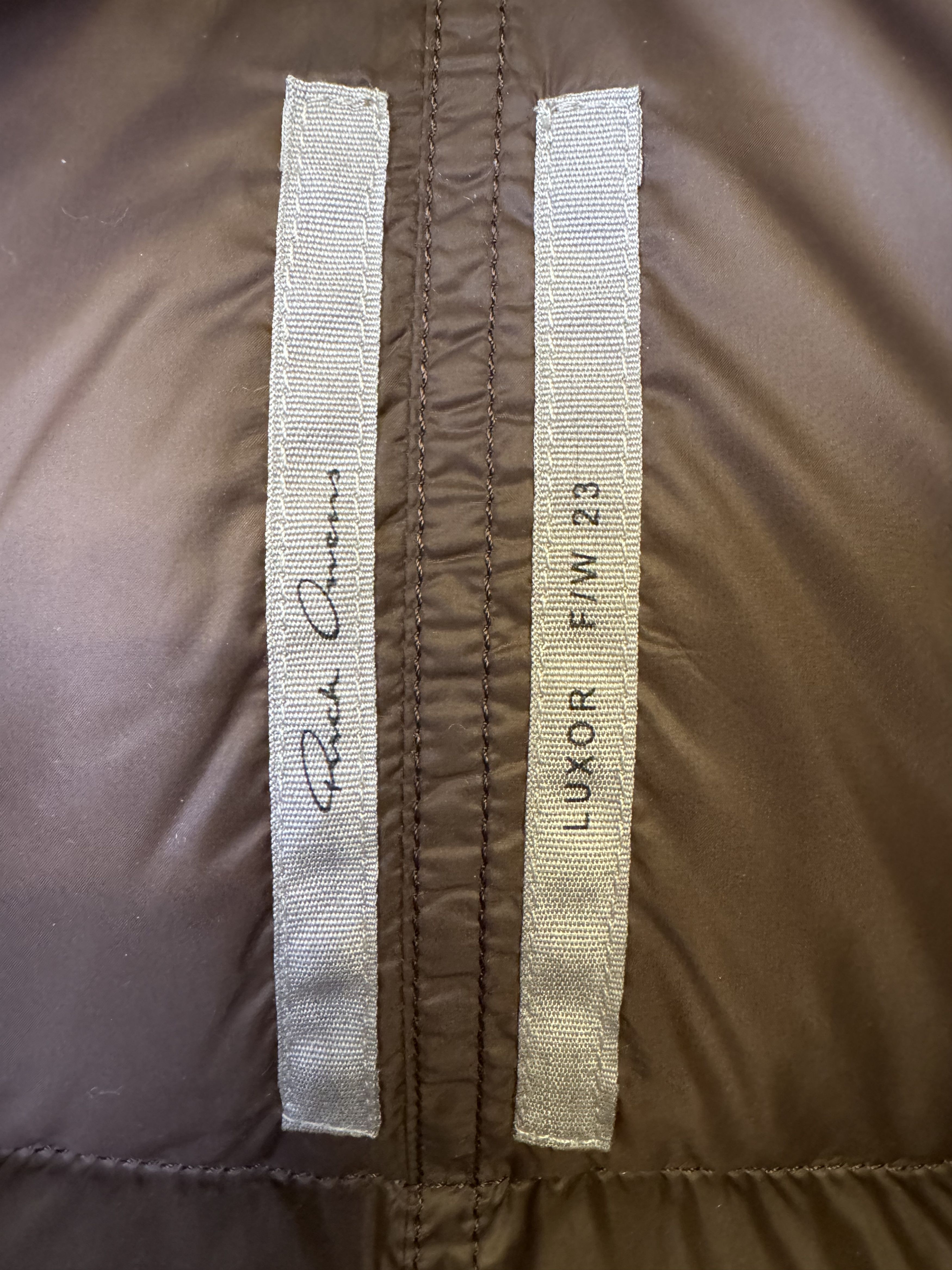 Rick Owens Rick Owens Brown Babel Mountain Down Jacket Size XXL / US 16-18 / IT 52-54 - 12 Thumbnail