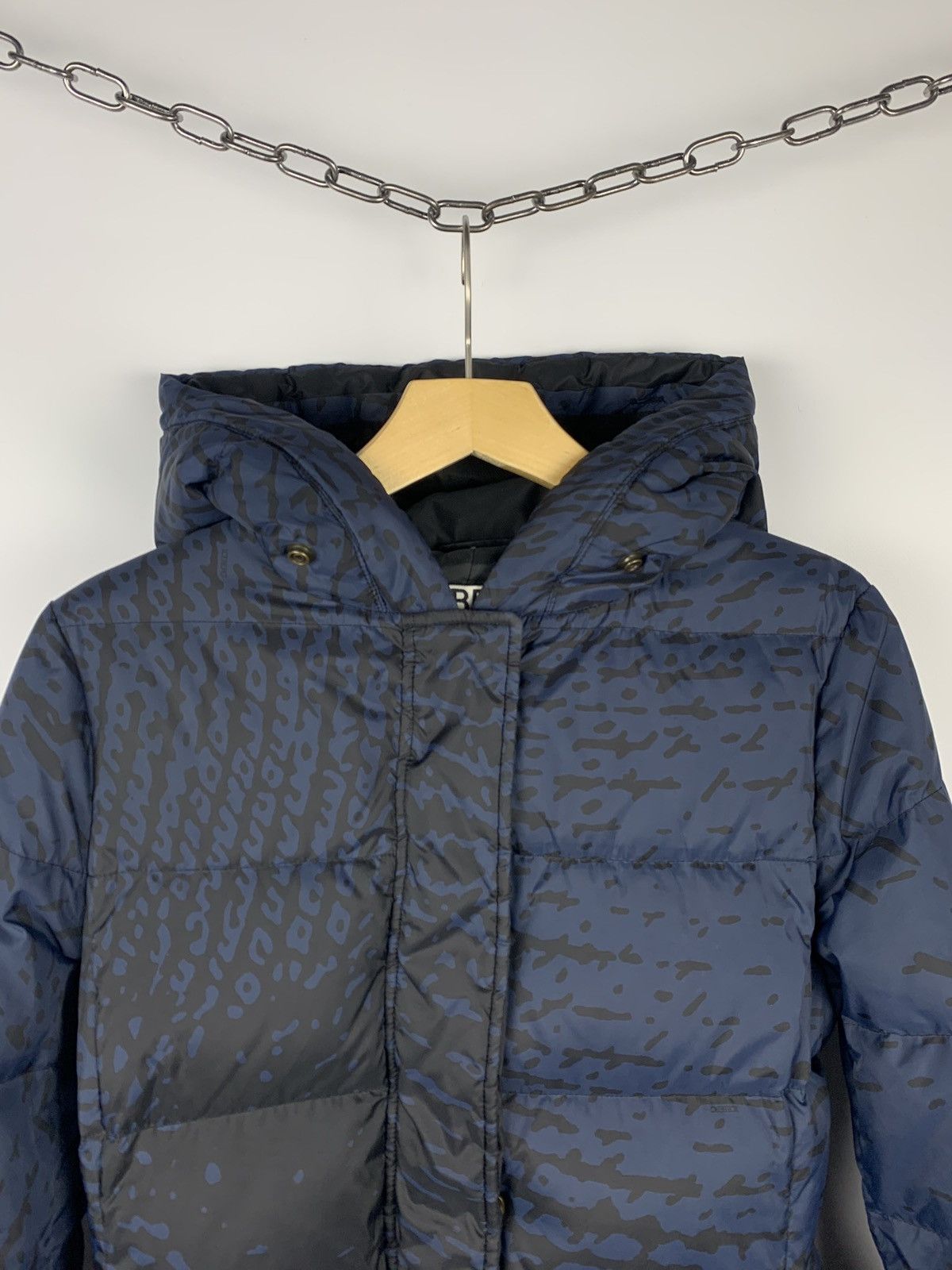 Iceberg Vintage Iceberg Puffer Down Full Zip Jacket Hooded Size XS Size XS / US 0-2 / IT 36-38 - 2 Thumbnail