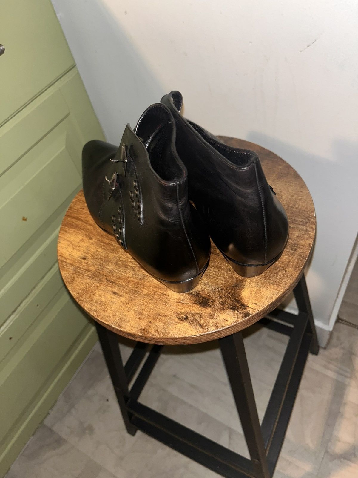Saint Laurent Paris Black saint laurent boots Size US 11 / IT 41 - 2 Thumbnail