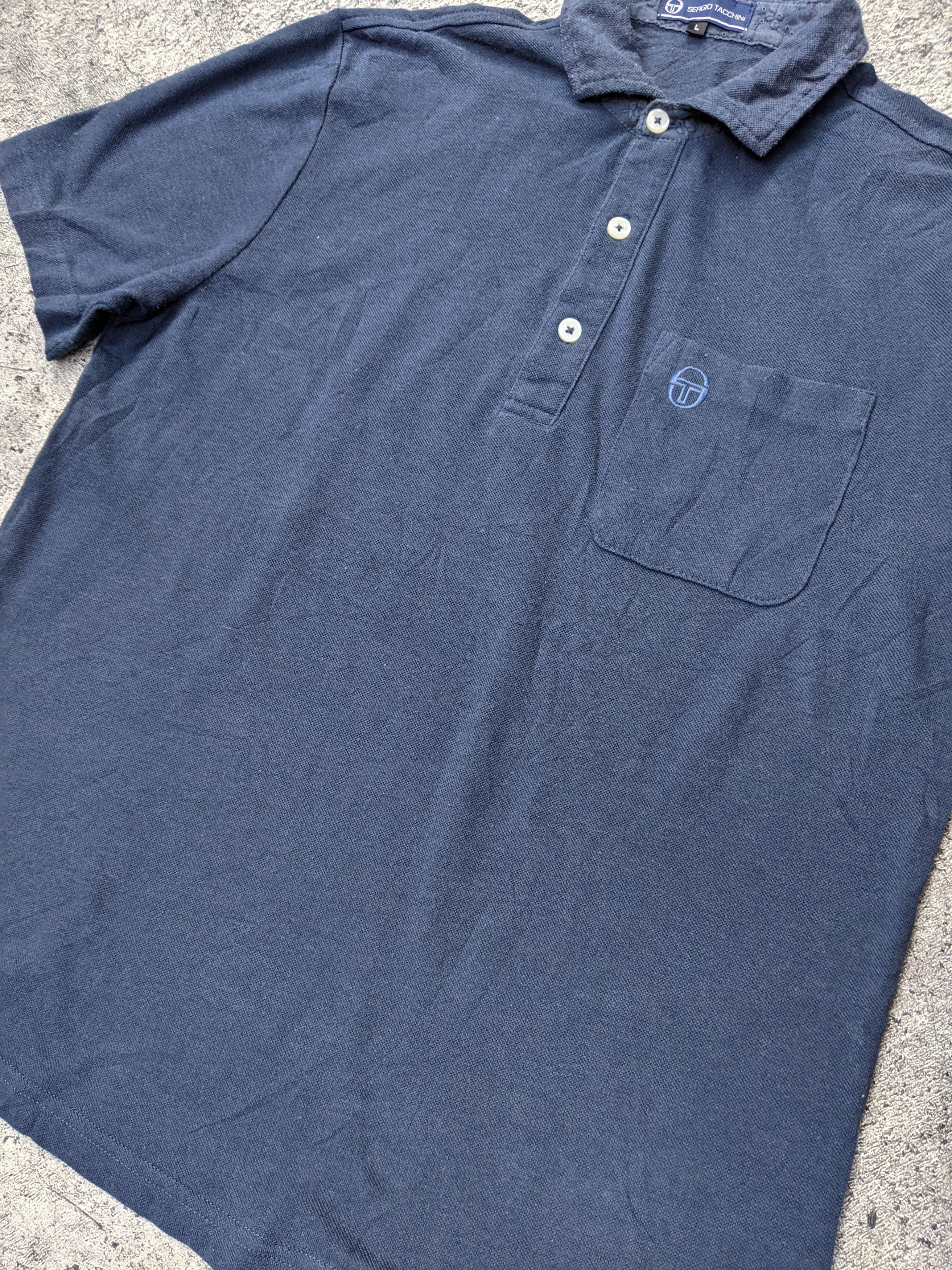 Sergio Tacchini Sergio Tacchini Polo Shirt Size L / US 10 / IT 46 - 3 Thumbnail