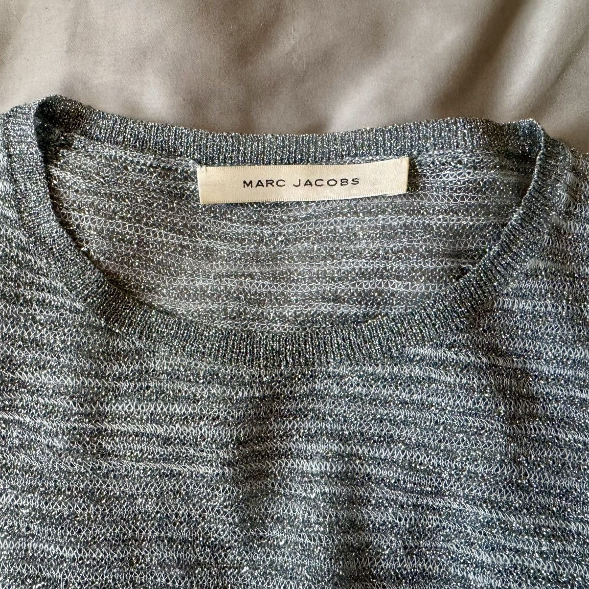 Marc Jacobs MARC JACOBS GRUNGE OOAK Sample Crop Top S Glitter Heaven Y2K Size S / US 4 / IT 40 - 7 Thumbnail