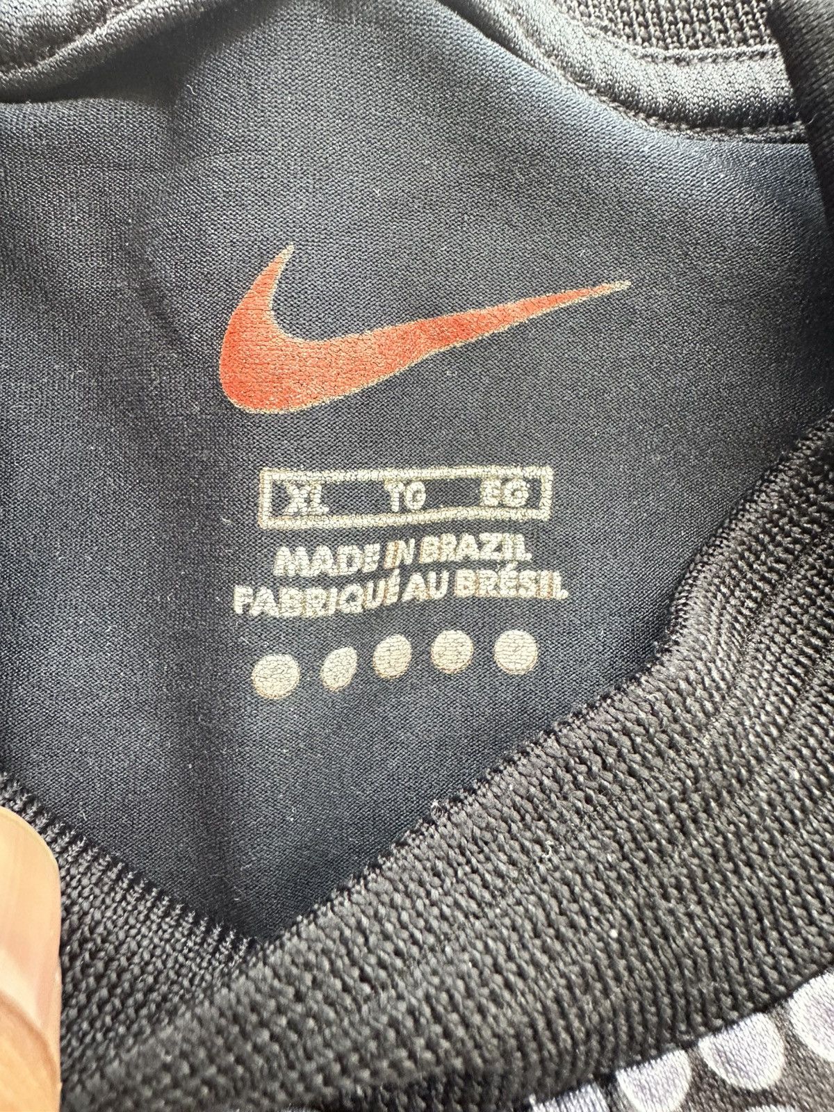 Nike Vtg 2000 Goal keeper brazil national team Size US XL / EU 56 / 4 - 3 Thumbnail