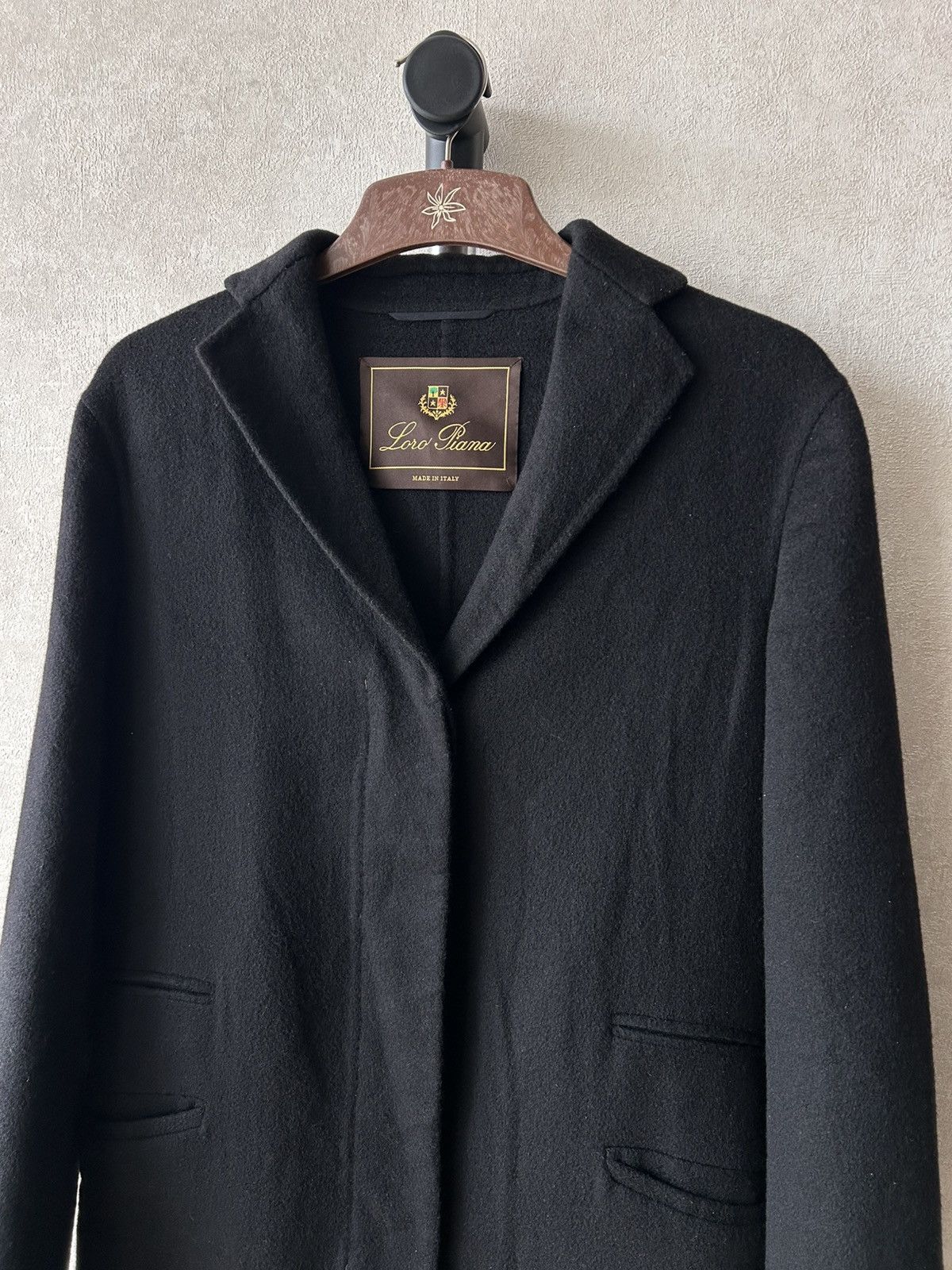 Loro Piana Loro Piana Black Cashmere Coat Size S / US 4 / IT 40 - 3 Thumbnail