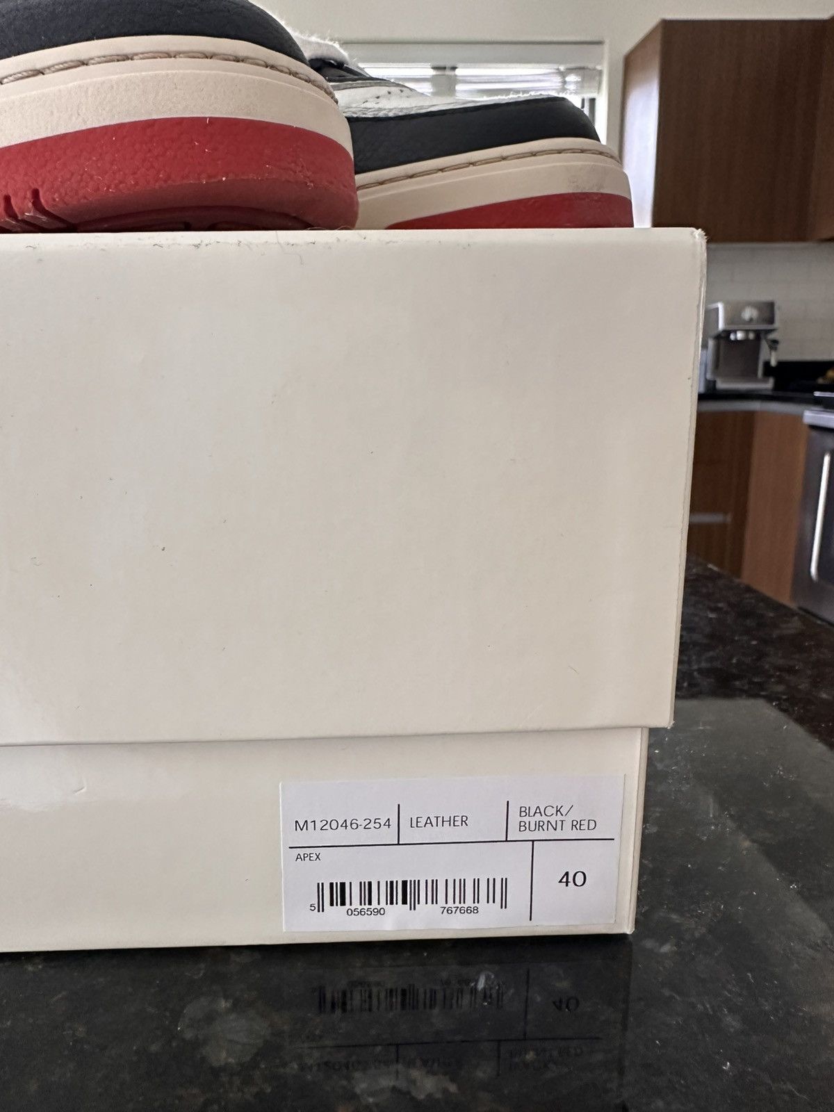 Represent Clo. Apex Red Black Off White Size US 7 / EU 40 - 7 Thumbnail