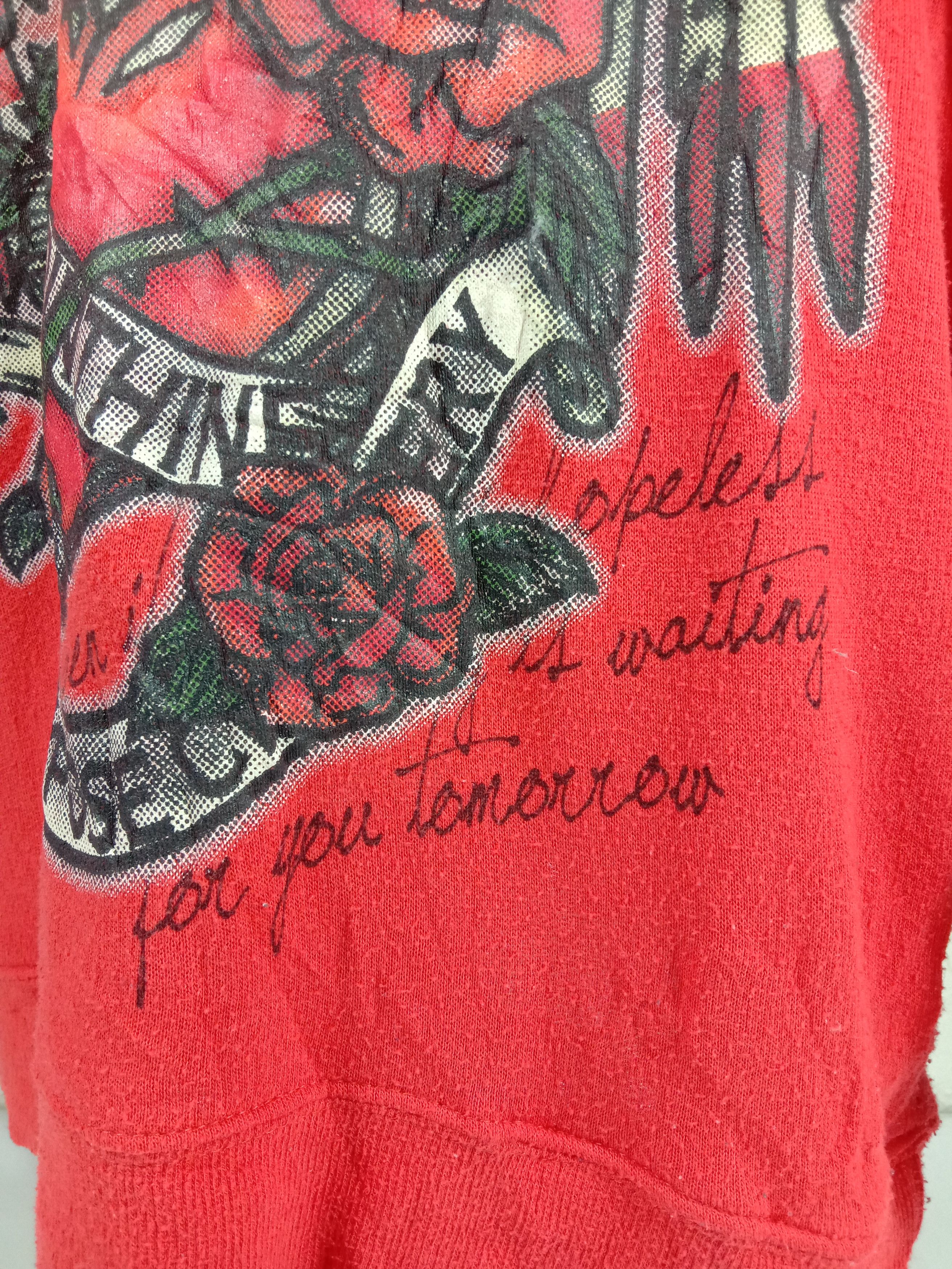 Vintage Vintage American Punk Skull Galyge Hoodie Sweatshirt Size US L / EU 52-54 / 3 - 6 Thumbnail
