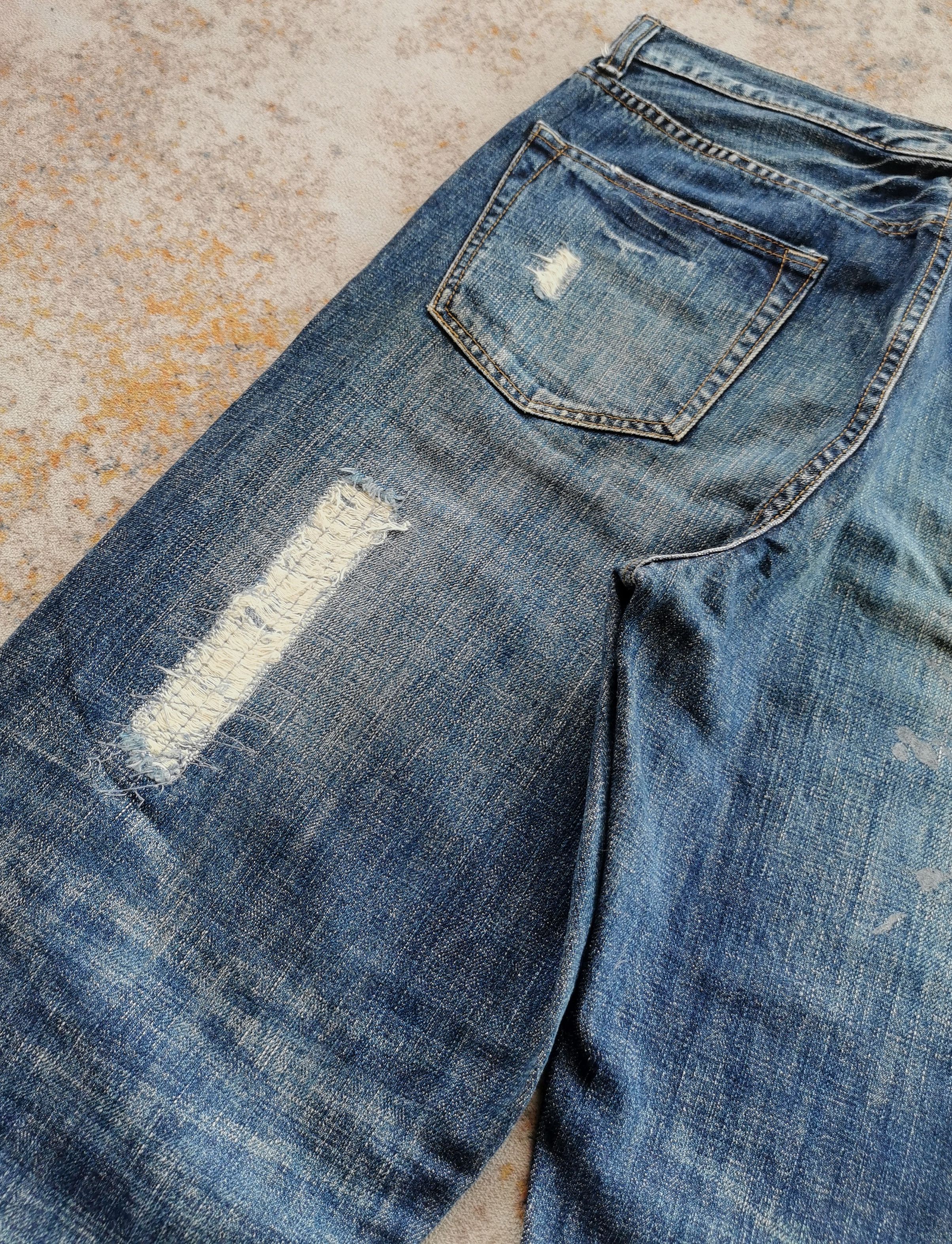 Global Work Vintage Baggy Jeans - Size 31x28 Size US 31 - 11 Thumbnail