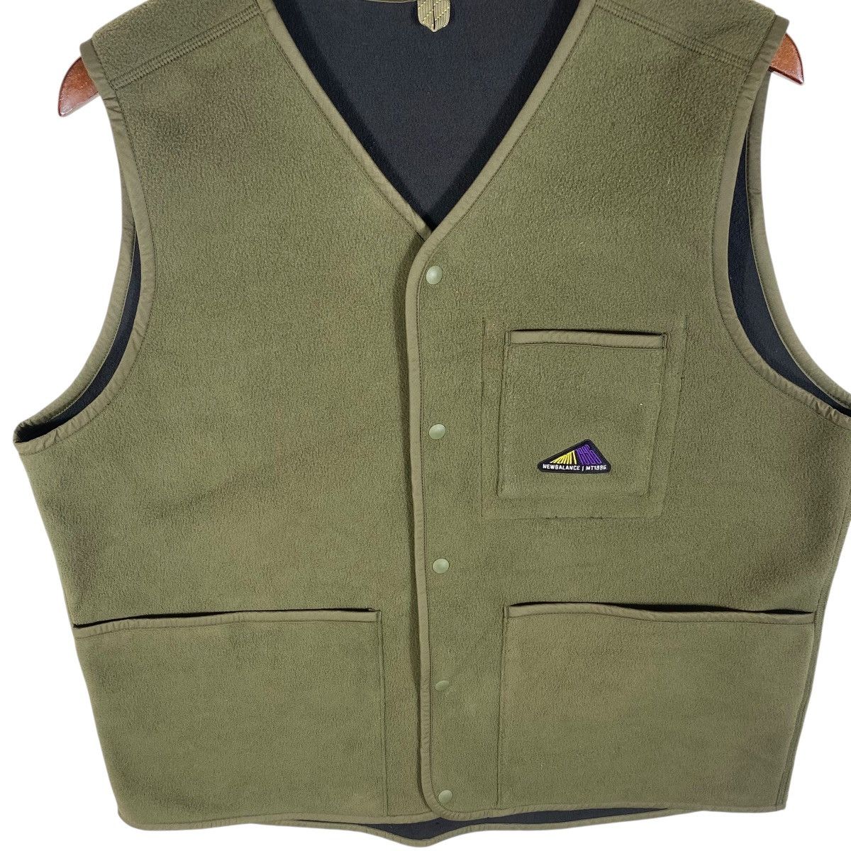 New Balance New Balance MT1996 3-Layer Classic Fleece Vest In Size US L / EU 52-54 / 3 - 6 Thumbnail