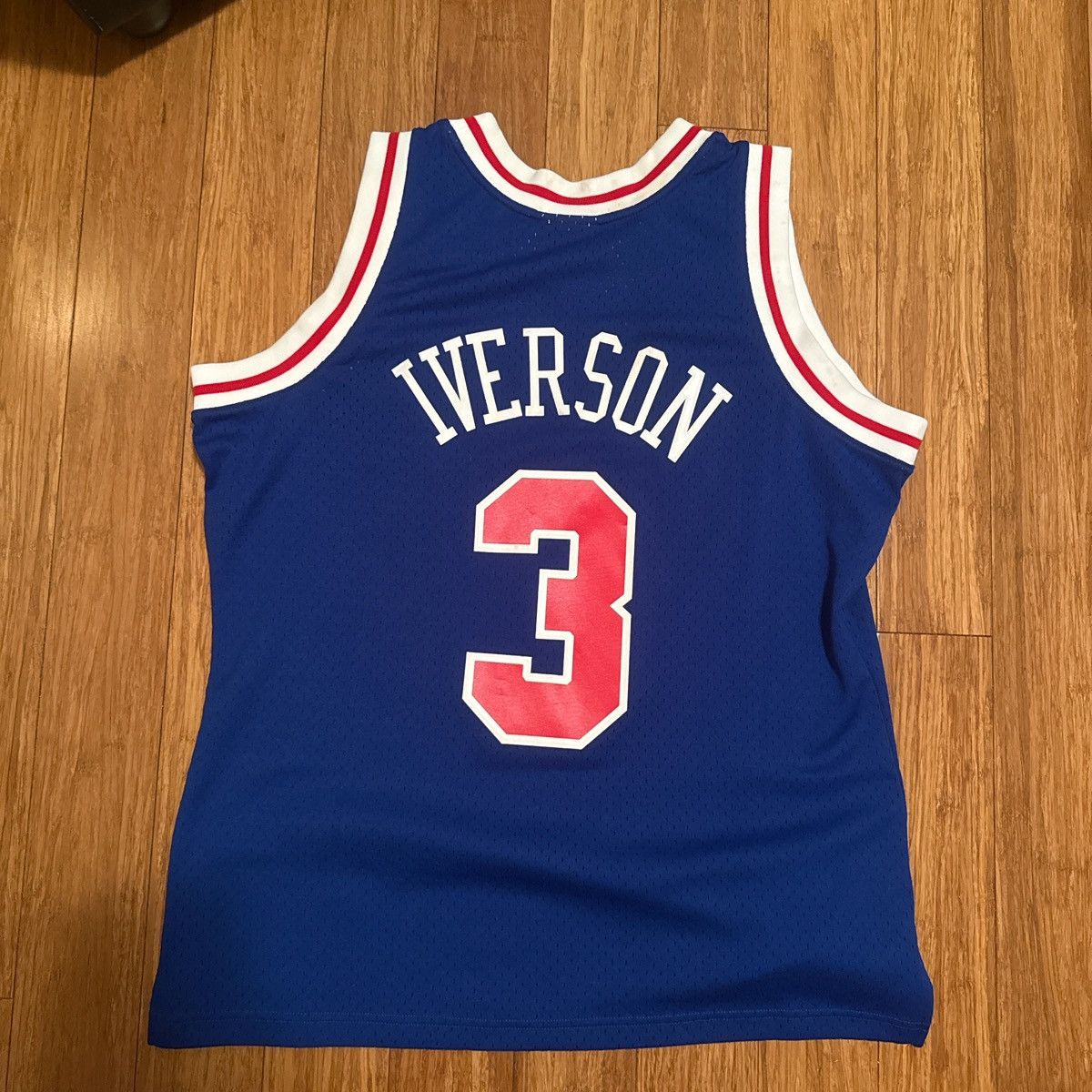 NBA ALLEN IVERSON JERSEY Size US L / EU 52-54 / 3 - 2 Thumbnail