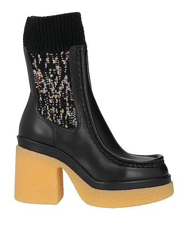 image of Chloe O1Loc1C0524 Chc22 Jamie Boots In Black, Women's (Size 8)