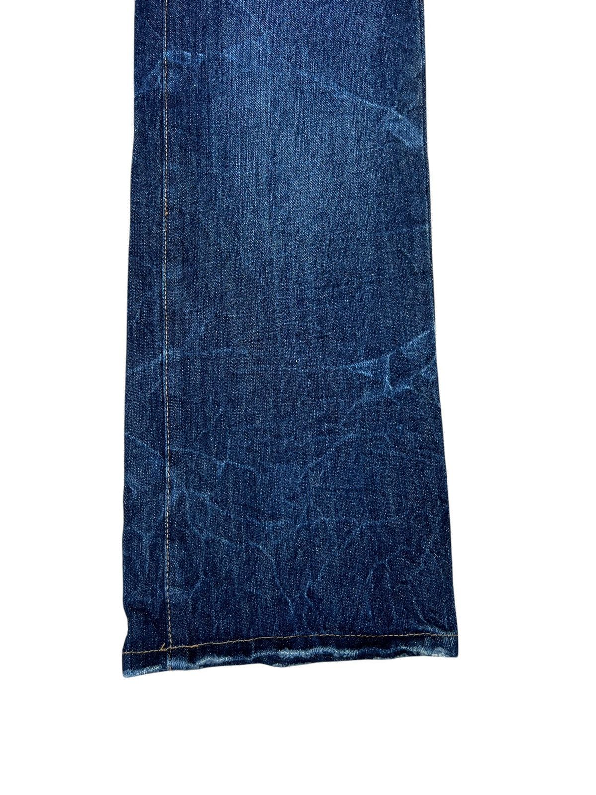 Japanese Brand Stains Denim Double Waist Jungle Storm Japan Jeans Size US 32 / EU 48 - 12 Thumbnail