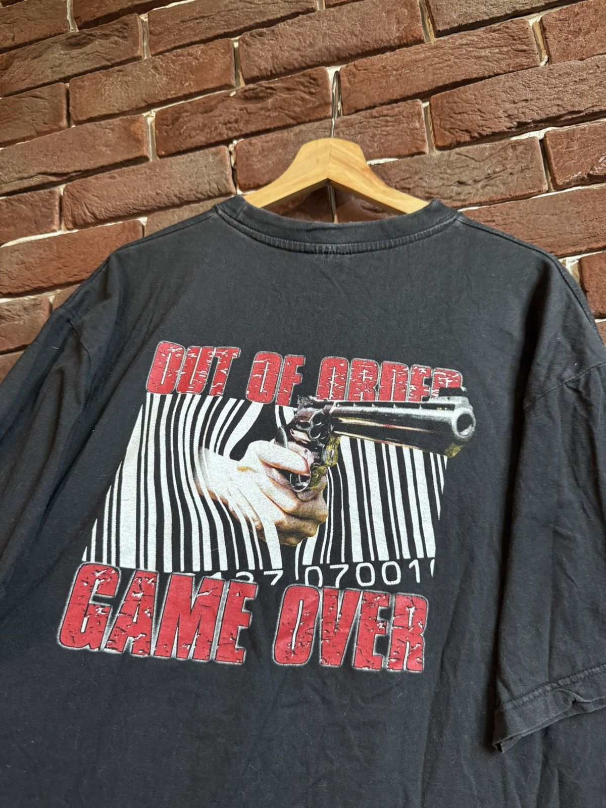 Band Tees Rare Vintage P.W.A. Preserve White Aryans Out Order Band Tee Size US XXL / EU 58 / 5 - 5 Thumbnail