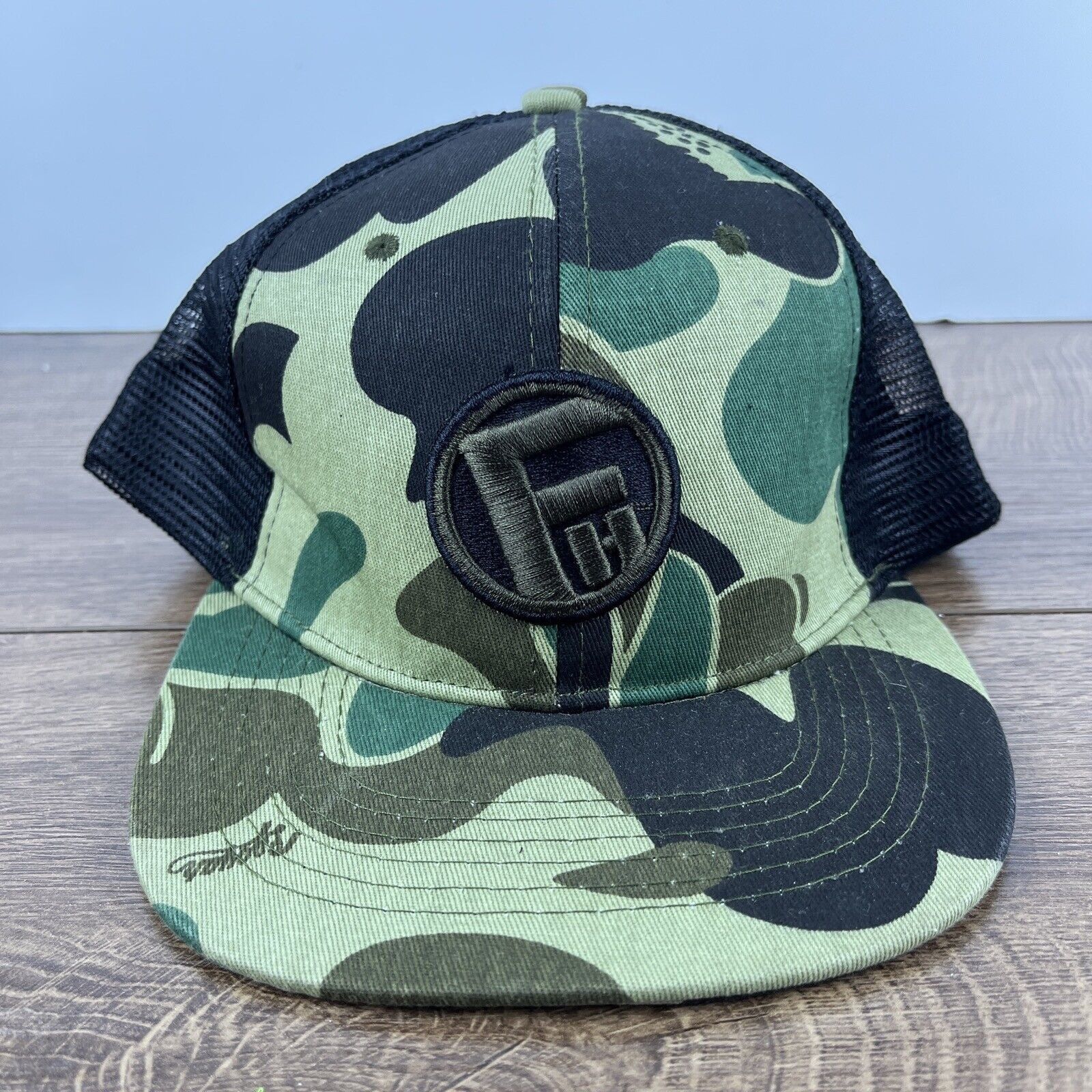 Other Farmhand Brands Hat Farmhand Hat Camo Green Hat Adjustable G Size ONE SIZE - 2 Thumbnail
