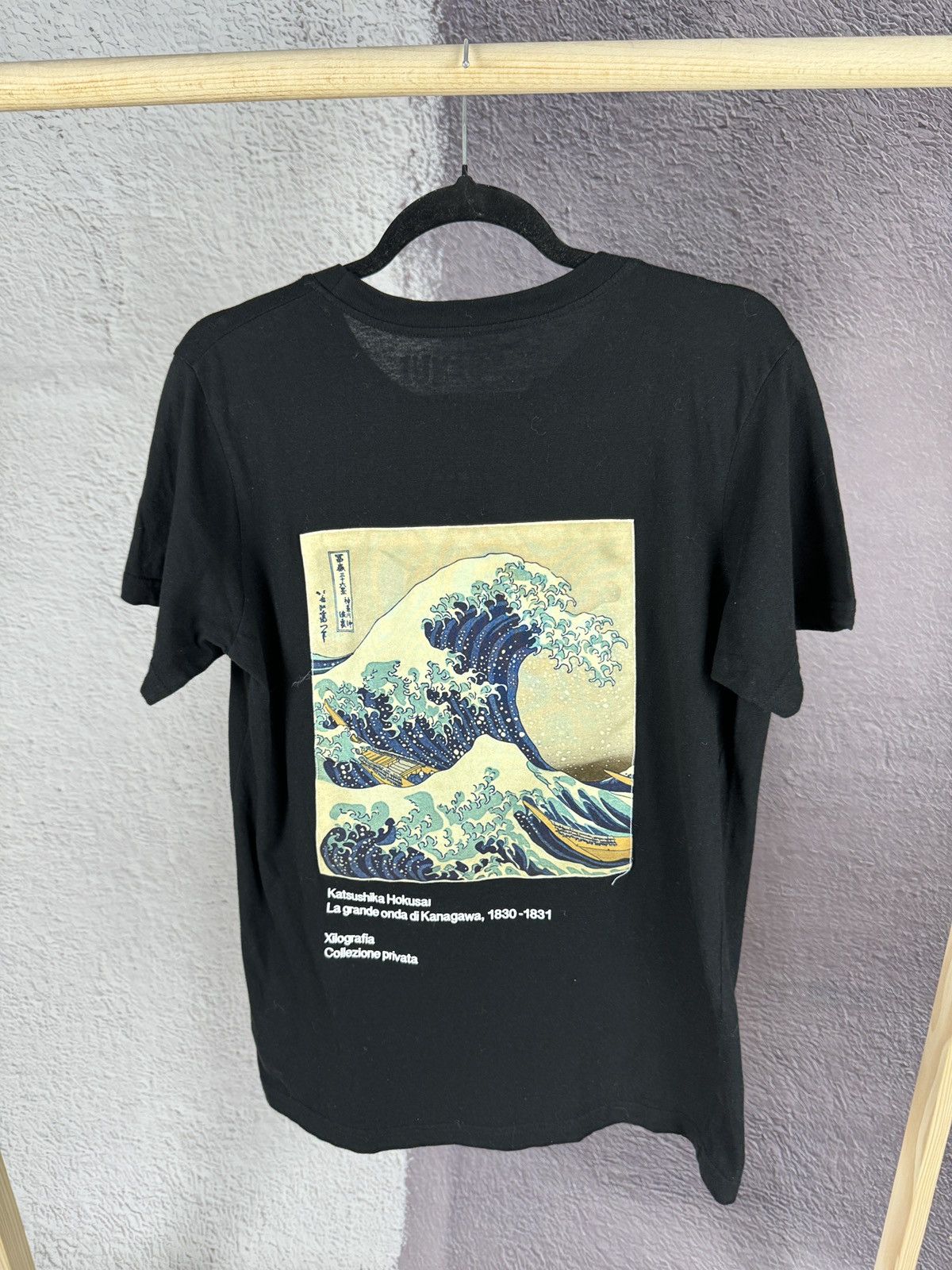 Japanese Brand Ko Samui Katsushika Hokusai made in Italy ART big logo tee Size US M / EU 48-50 / 2 - 1 Thumbnail