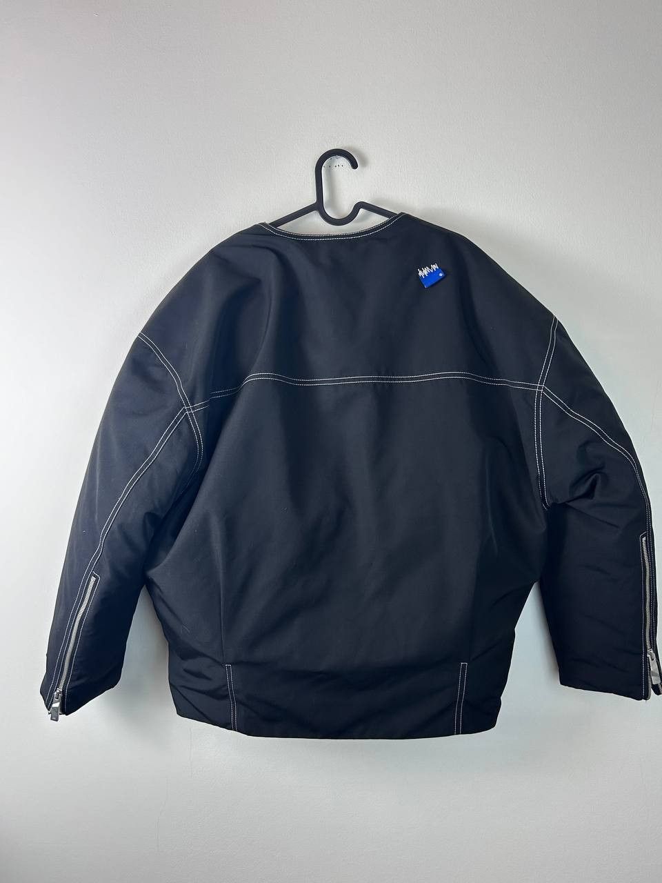 Ader Error × Zara zara x ader error oversized grey duck down jacket Size US S / EU 44-46 / 1 - 2 Thumbnail