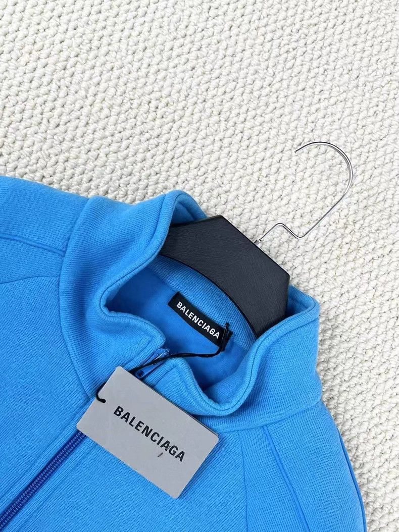 Balenciaga Balenciaga Blue embroidered letter logo colorful flag half Size US S / EU 44-46 / 1 - 3 Thumbnail
