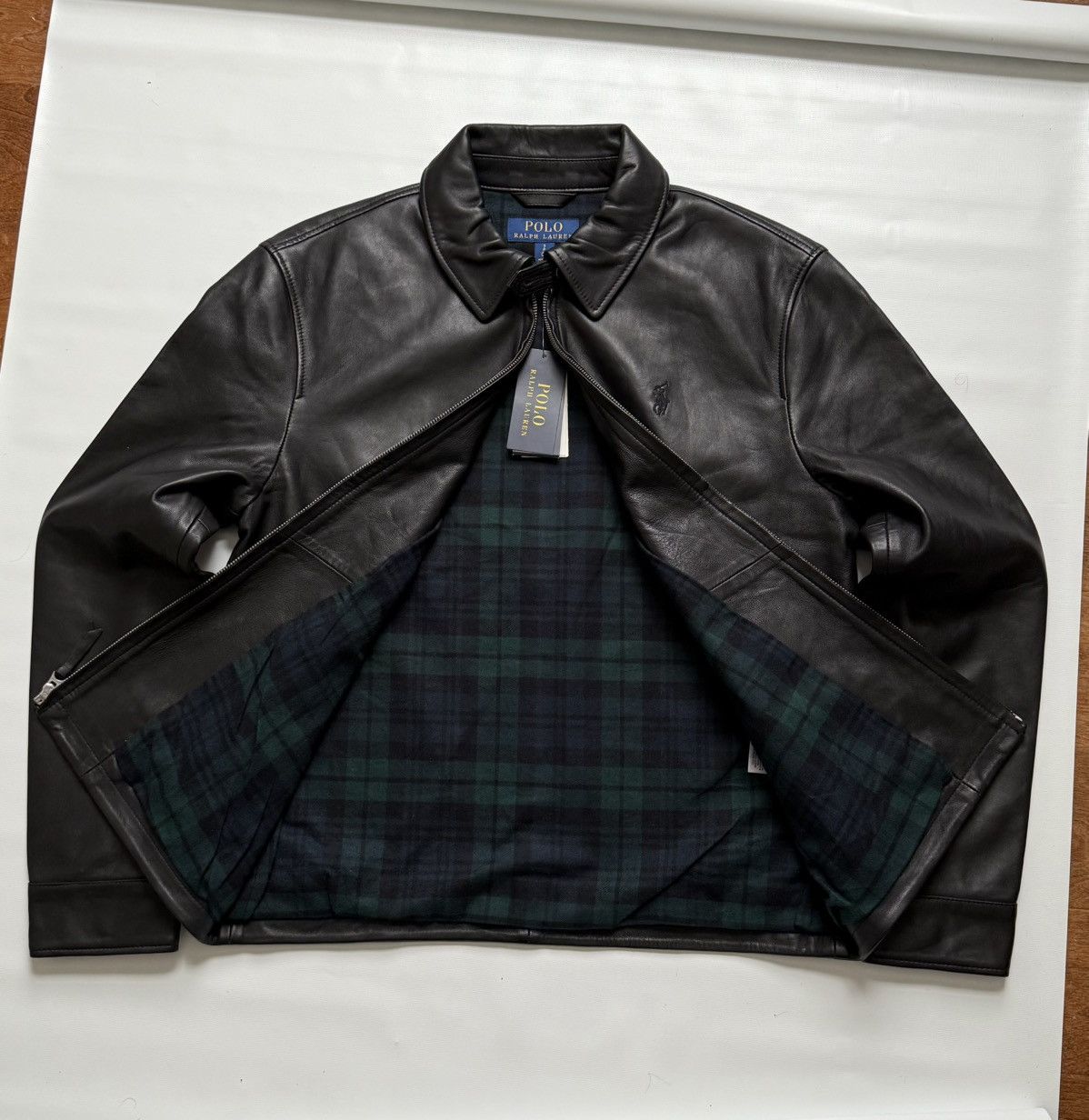 Lauren Ralph Lauren × Polo Ralph Lauren × Ralph Lauren Polo Ralph Lauren Leather jacket Size US S / EU 44-46 / 1 - 1 Thumbnail