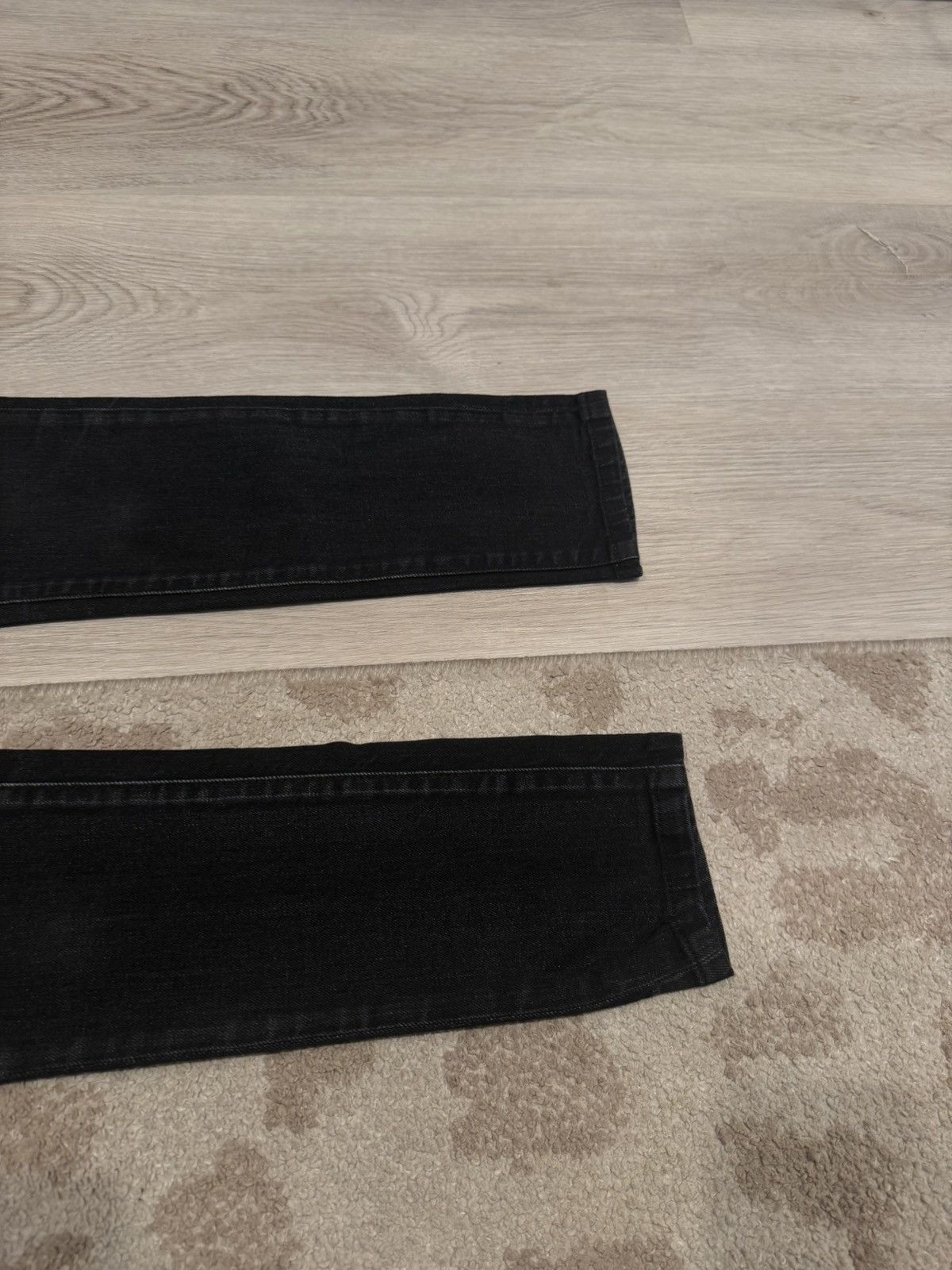 Saint Laurent Paris s/s 2021 black skinny jeans!! Size US 26 / EU 42 - 2 Thumbnail