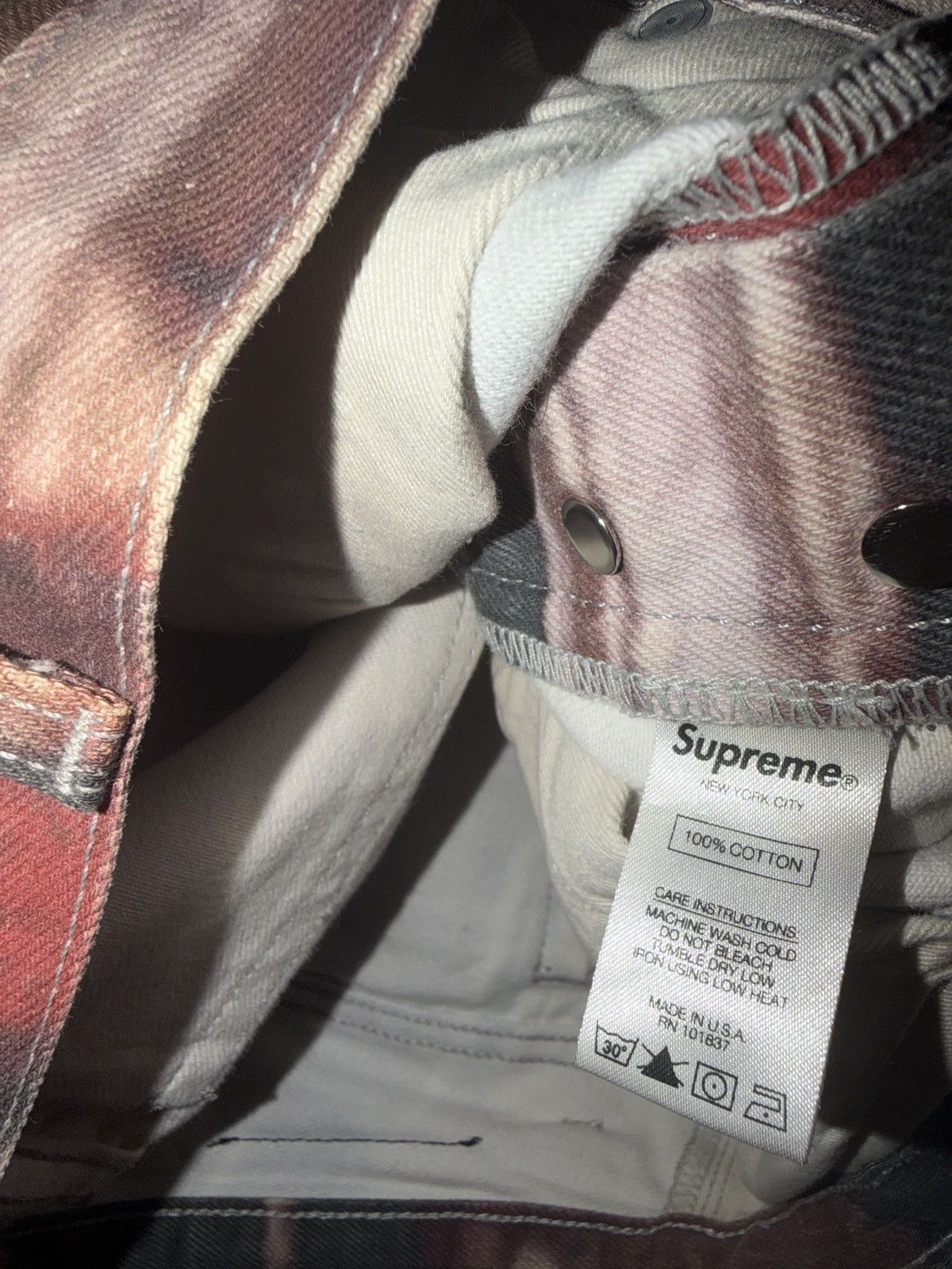 Supreme Supreme Scarface Denim The World Is Yours Size US 32 / EU 48 - 7 Thumbnail