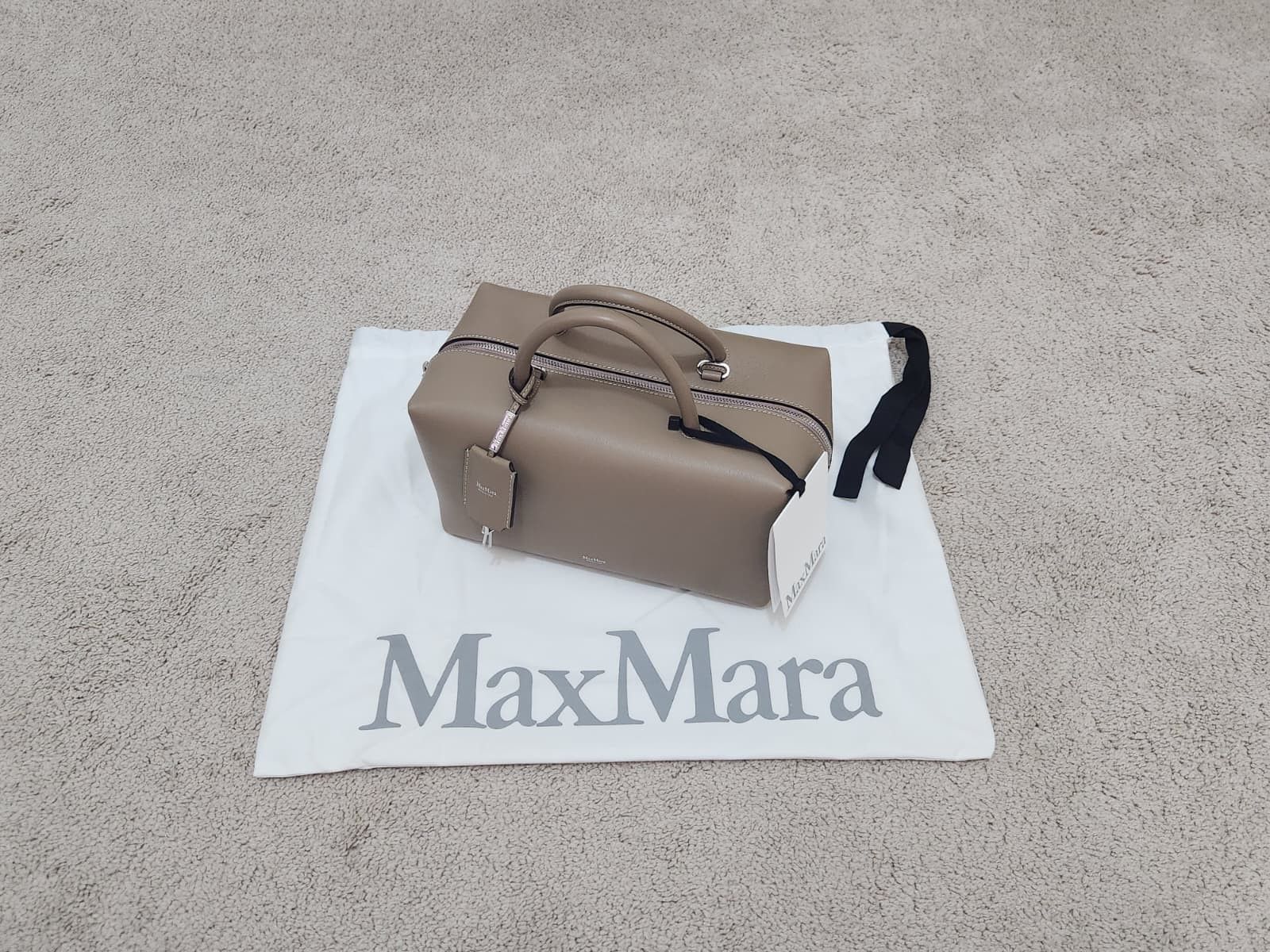 Max Mara Max Mara Medium natural leather bowler bag Size ONE SIZE - 6 Thumbnail