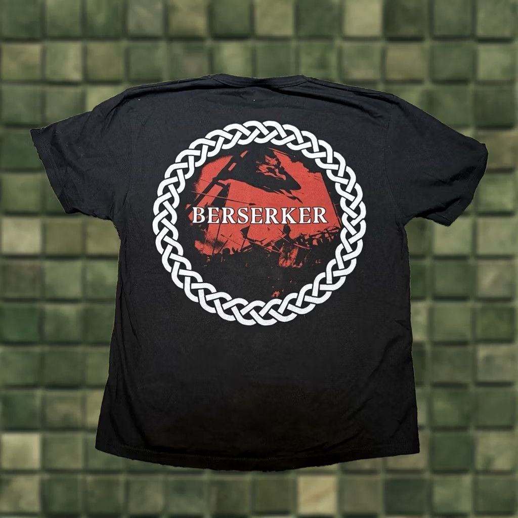 Vintage AMON AMARTH BERSERKER 2019 TOUR SHIRT Concert Band Tee Medium Official Merch Mens T-Shirt Black Short Sleeve Crew Neck Size US M / EU 48-50 / 2 - 1 Thumbnail