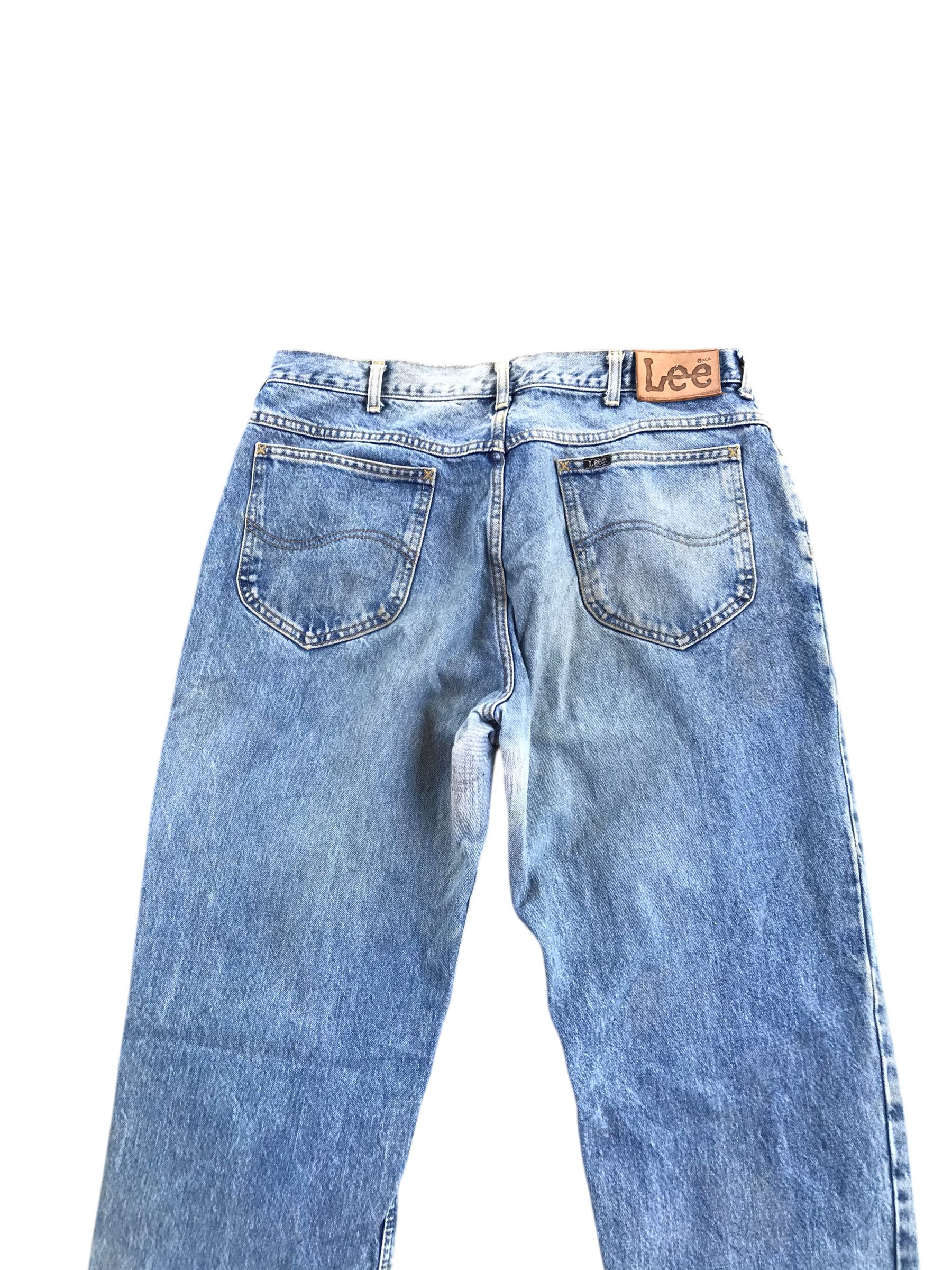 Tornado Mart Vtg 90s Lee Rider Distressed Denim-Size 34-if six was nine Size US 34 / EU 50 - 7 Thumbnail