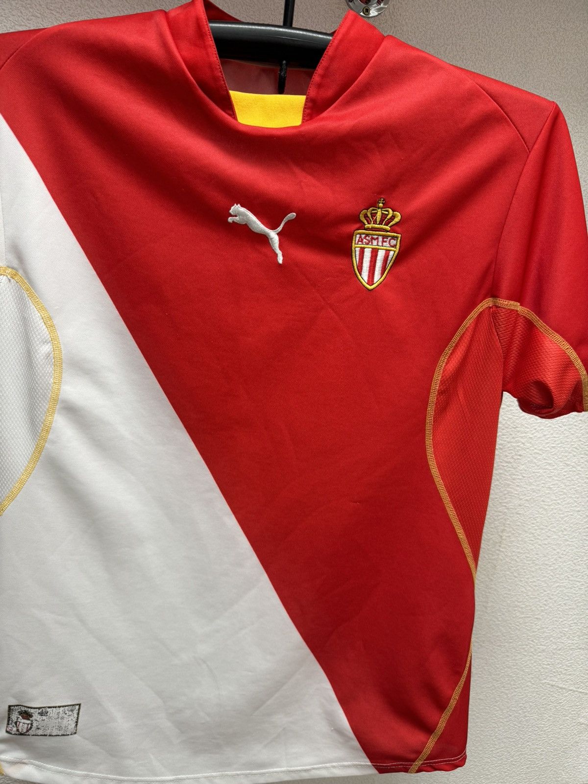 Puma Monaco Puma soccer jersey M-L sz ASM FC Size US M / EU 48-50 / 2 - 4 Thumbnail