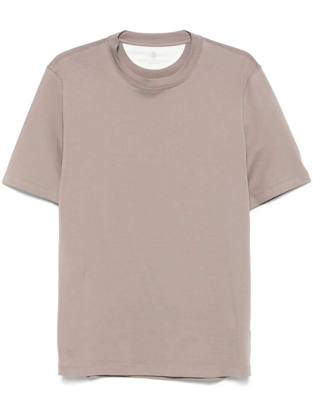 Brunello Cucinelli Cotton Jersey Crew-Neck T-Shirt Size US XL / EU 56 / 4 - 1 Thumbnail