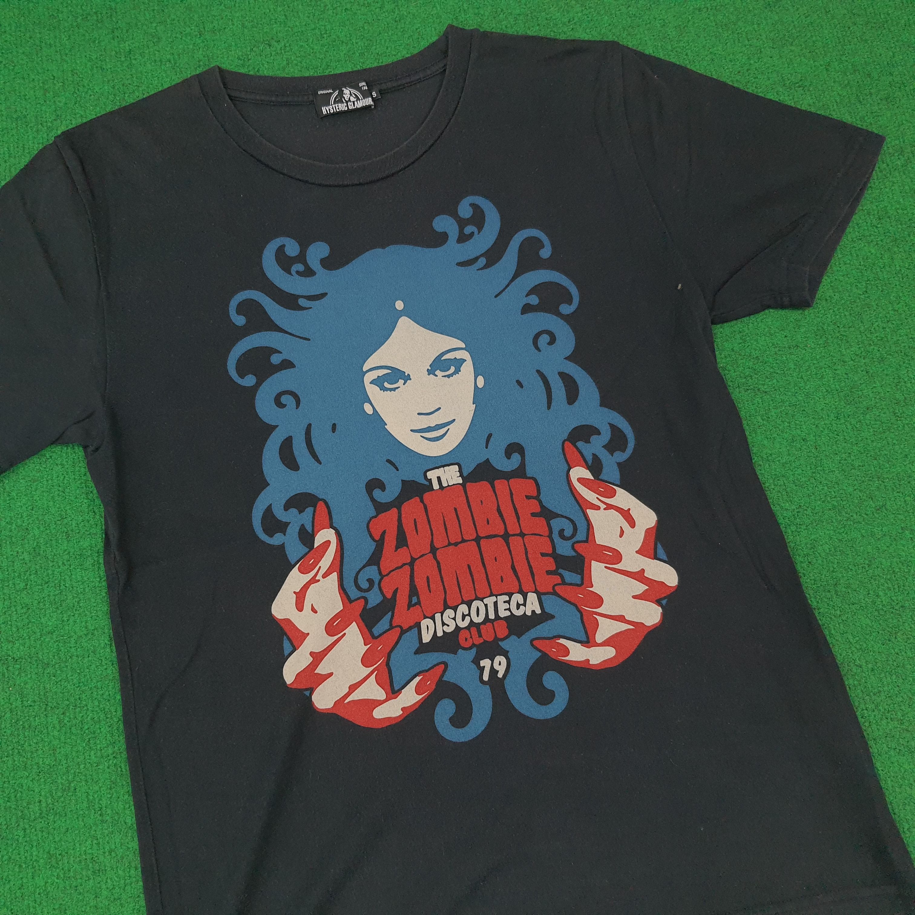 Hysteric Glamour Vintage Hysteric Glamour Zombie Graphic Tshirt C276N62 Size US S / EU 44-46 / 1 - 2 Thumbnail