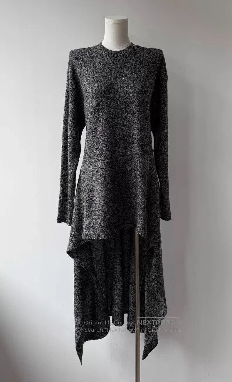 Yohji Yamamoto Yohji Yamamoto 24AW Extra Long Fishtail Sweater Size XS / US 0-2 / IT 36-38 - 3 Thumbnail