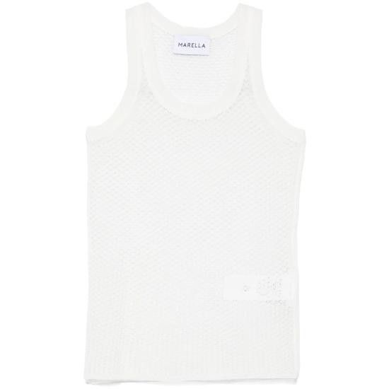 Marella MARELLA Women Tops 065 VILLAR 004 WHITE Size S / US 4 / IT 40 - 1 Thumbnail