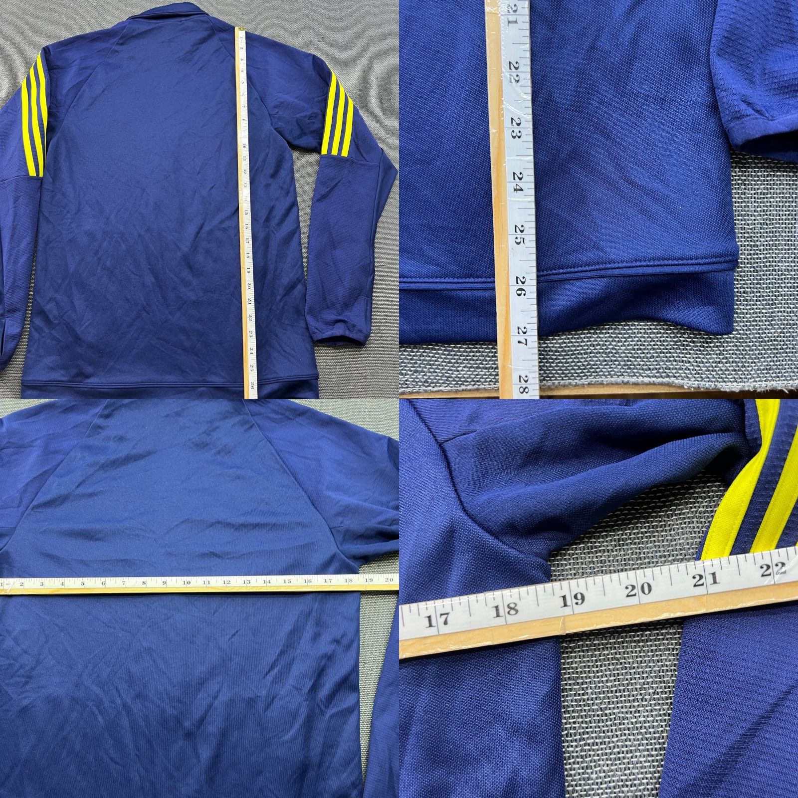 Adidas adidas Fenerbahce Track Jacket Small Football Jacket Drill Training Blue Mens Jacket Size US S / EU 44-46 / 1 - 8 Thumbnail