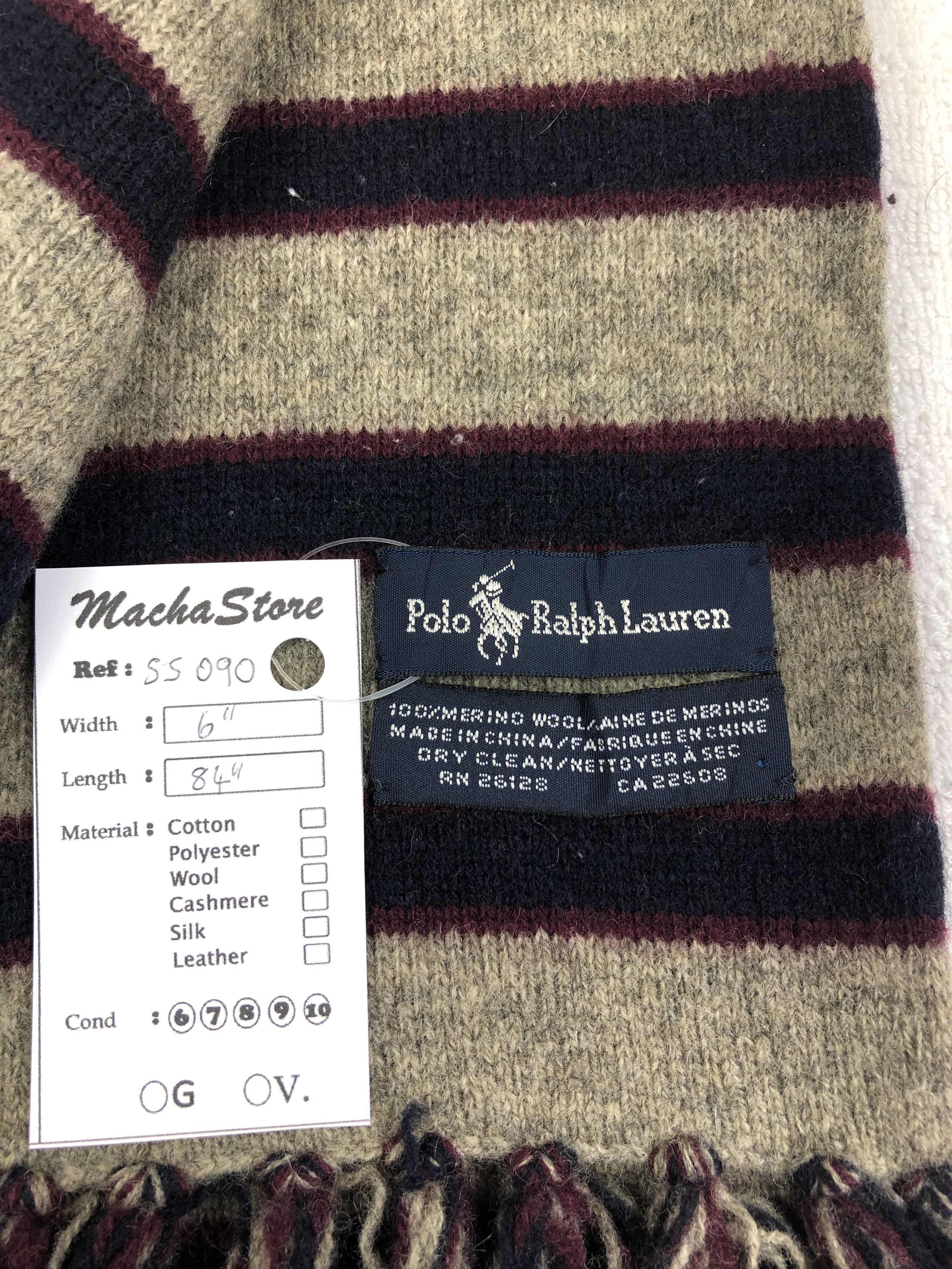 Polo Ralph Lauren Polo Ralph Lauren Scarf / Muffler / Neckwear Size ONE SIZE - 5 Thumbnail