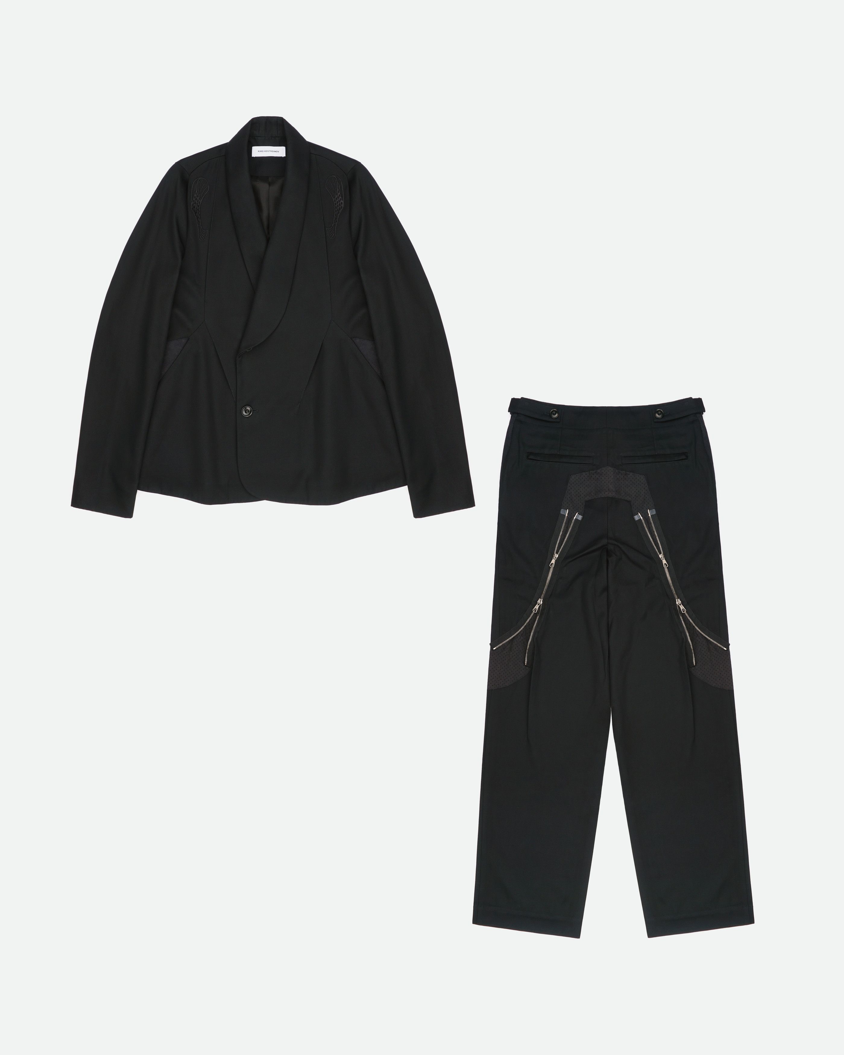 Kiko Kostadinov Kiko Kostadinov AW20 0009 Triple Dart Blazer Jacket Size US S / EU 44-46 / 1 - 11 Thumbnail