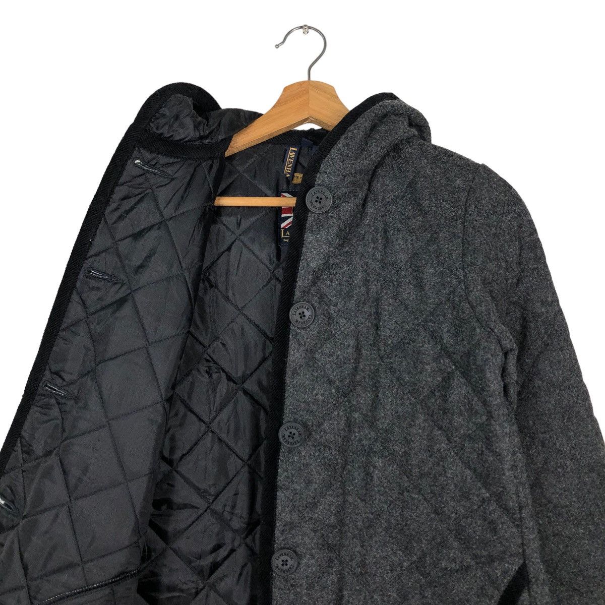 Lavenham 🔥Vintage Long Jacket Quilted Design Lavenham England Size US M / EU 48-50 / 2 - 12 Thumbnail